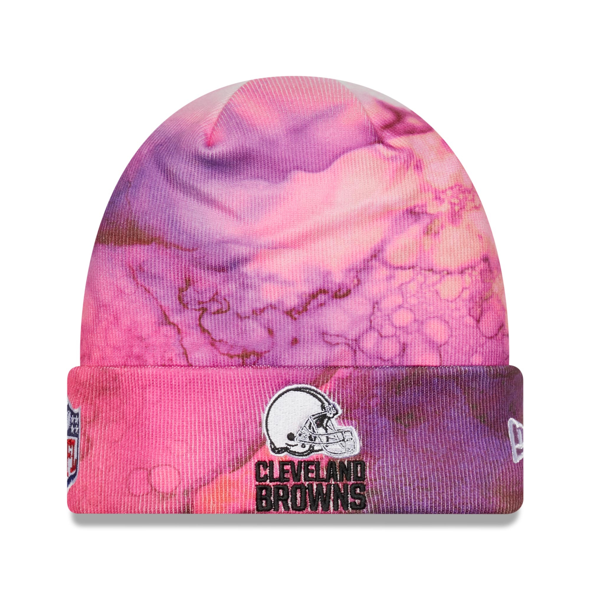 Cleveland Browns 2022 NFL On-Field Crucial Catch New Era Wintermütze Ink Dye