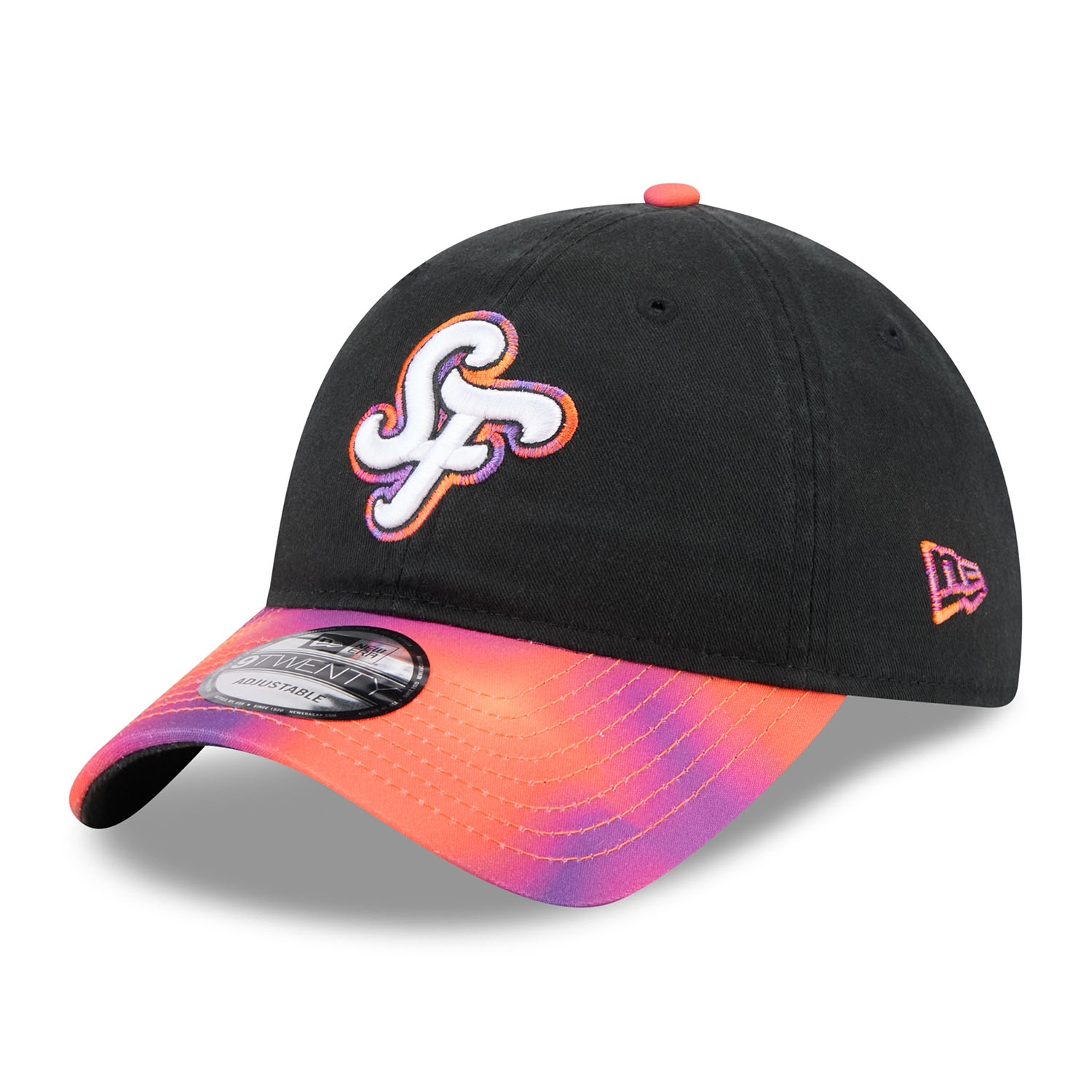 San Francisco Giants MLB City Connect 9TWENTY Adjustable Cap Schwarz