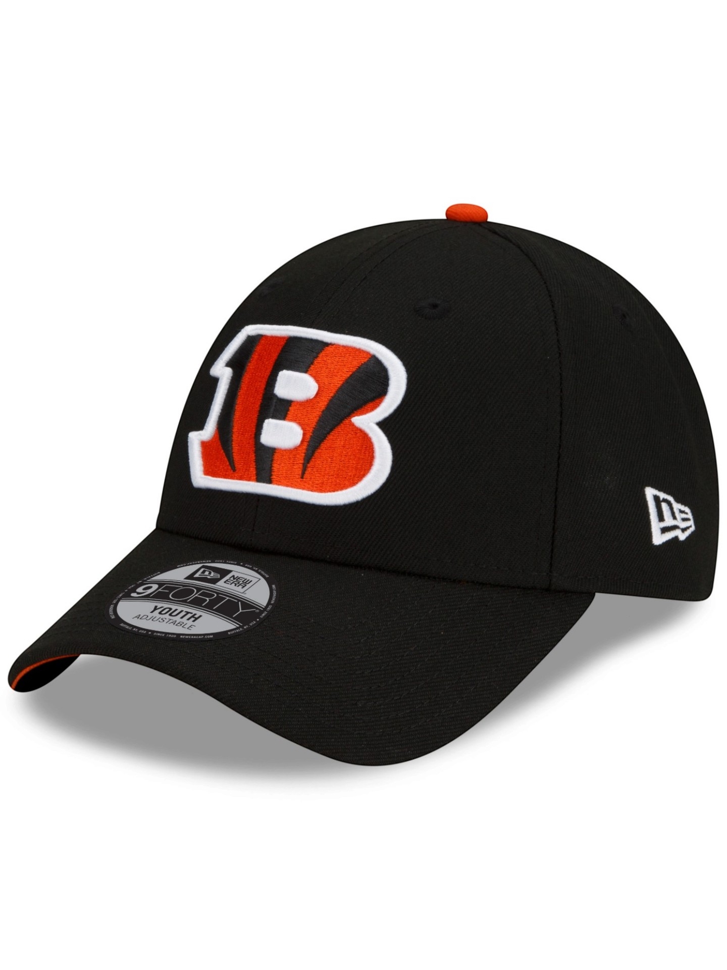 Cincinnati Bengals NFL Team Logo 9FORTY Adjustable Cap Schwarz (YOUTH)
