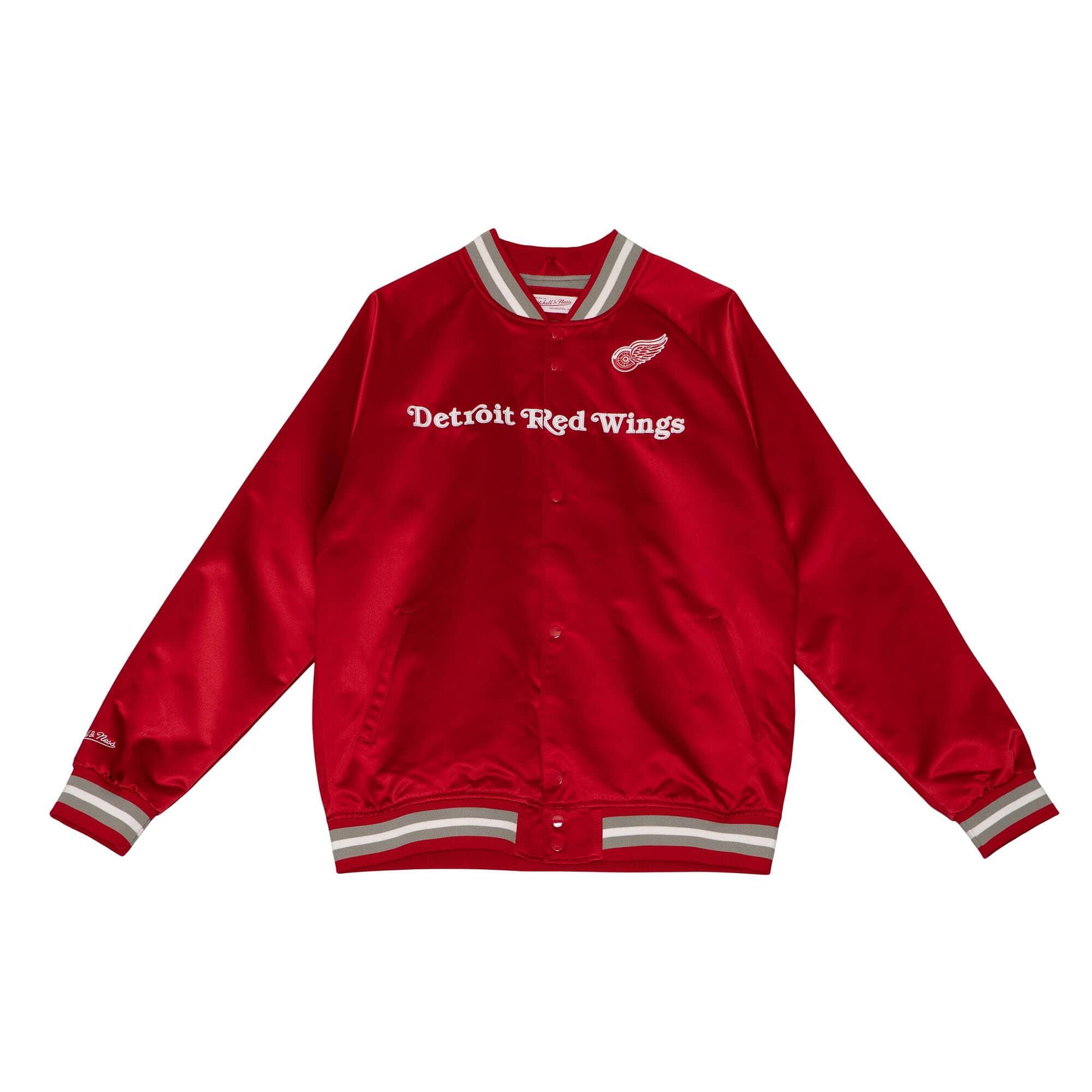 Detroit Red Wings Mitchell & Ness Lightweight Satin NHL Jacke