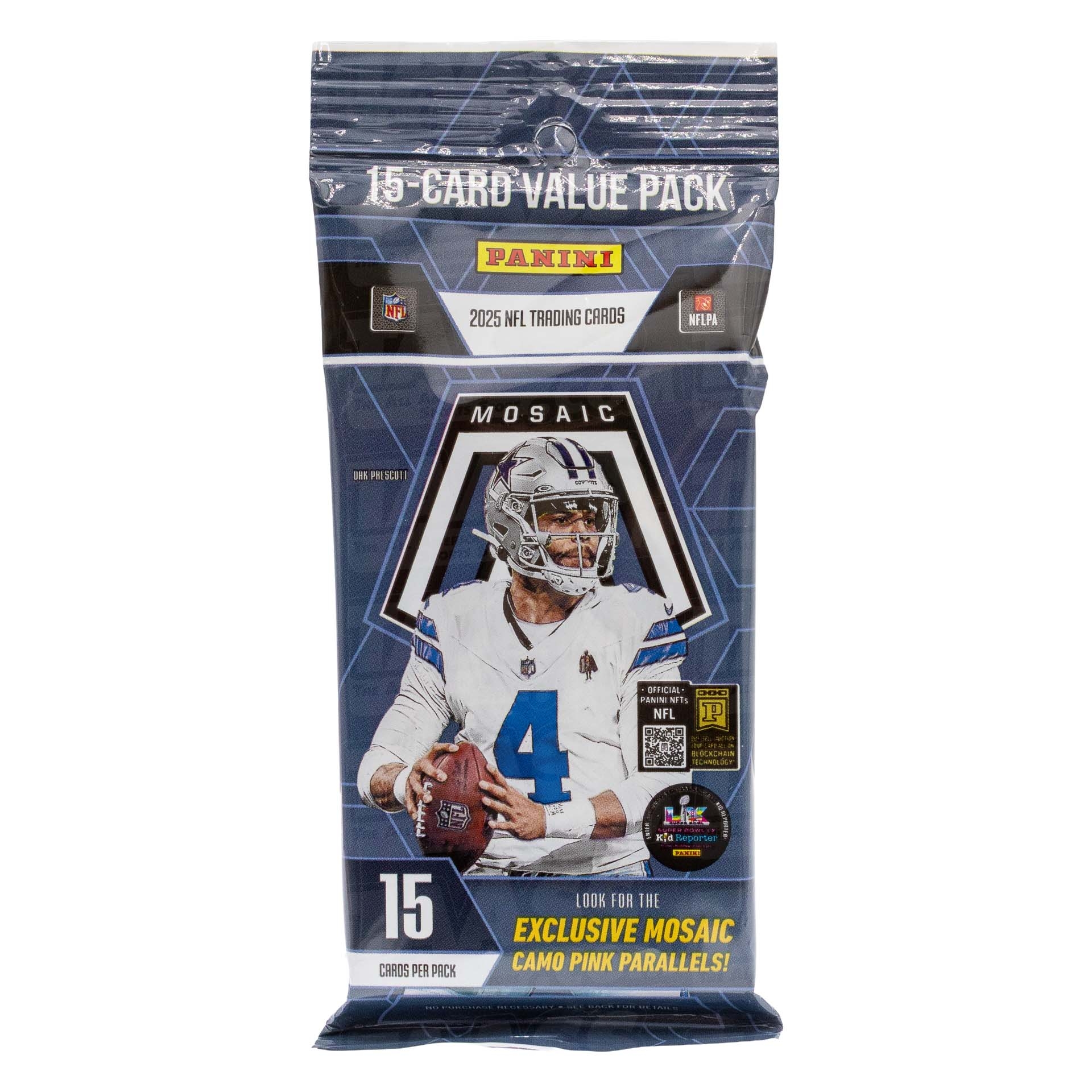 2025 Panini Mosaic Football NFL Fat-Pack