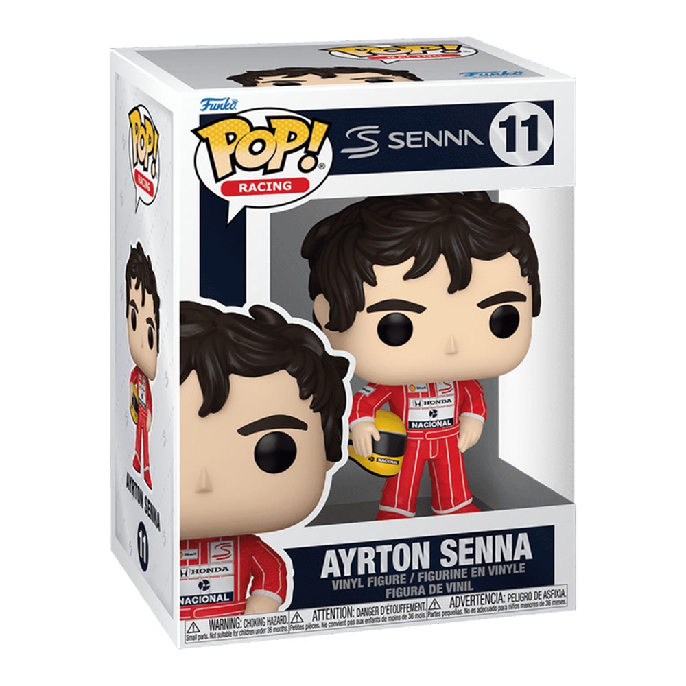 Funko POP! #11 Ayrton Senna McLaren Vinyl Formula One Racing Figur