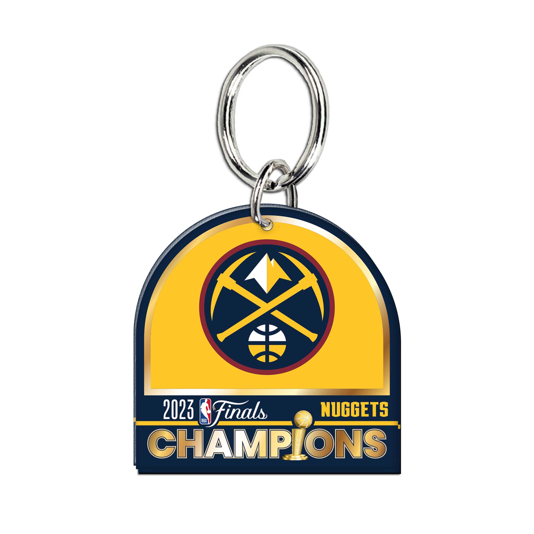 Denver Nuggets 2023 NBA Champions Acryl Schlüsselanhänger