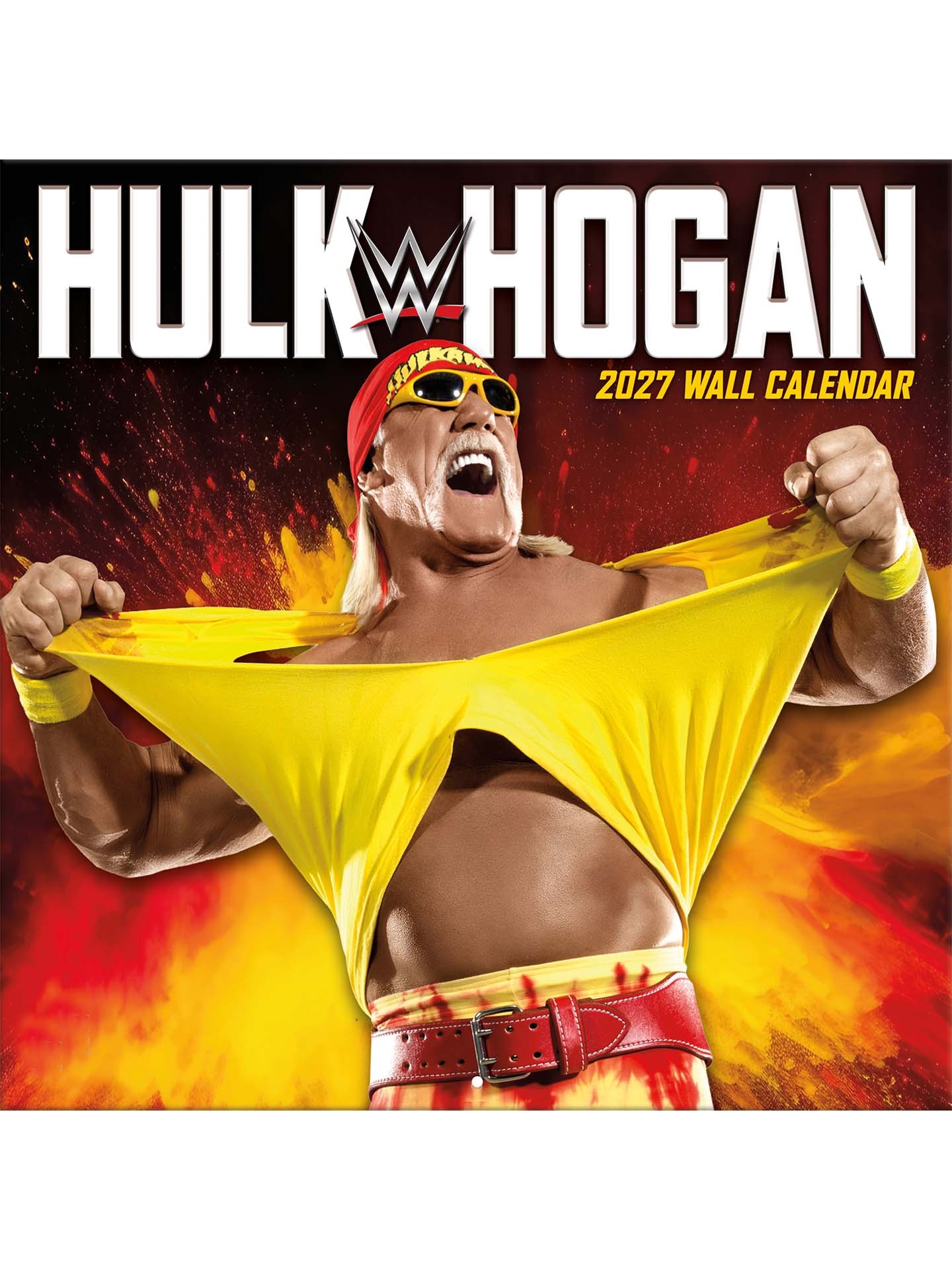 Hulk Hogan 2027 WWE Wall Calendar