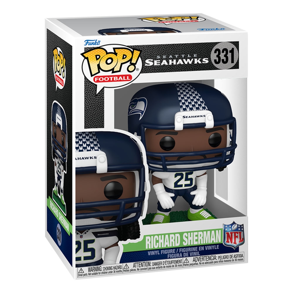 Funko POP! #331 Richard Sherman Seattle Seahawks Vinyl NFL Figur