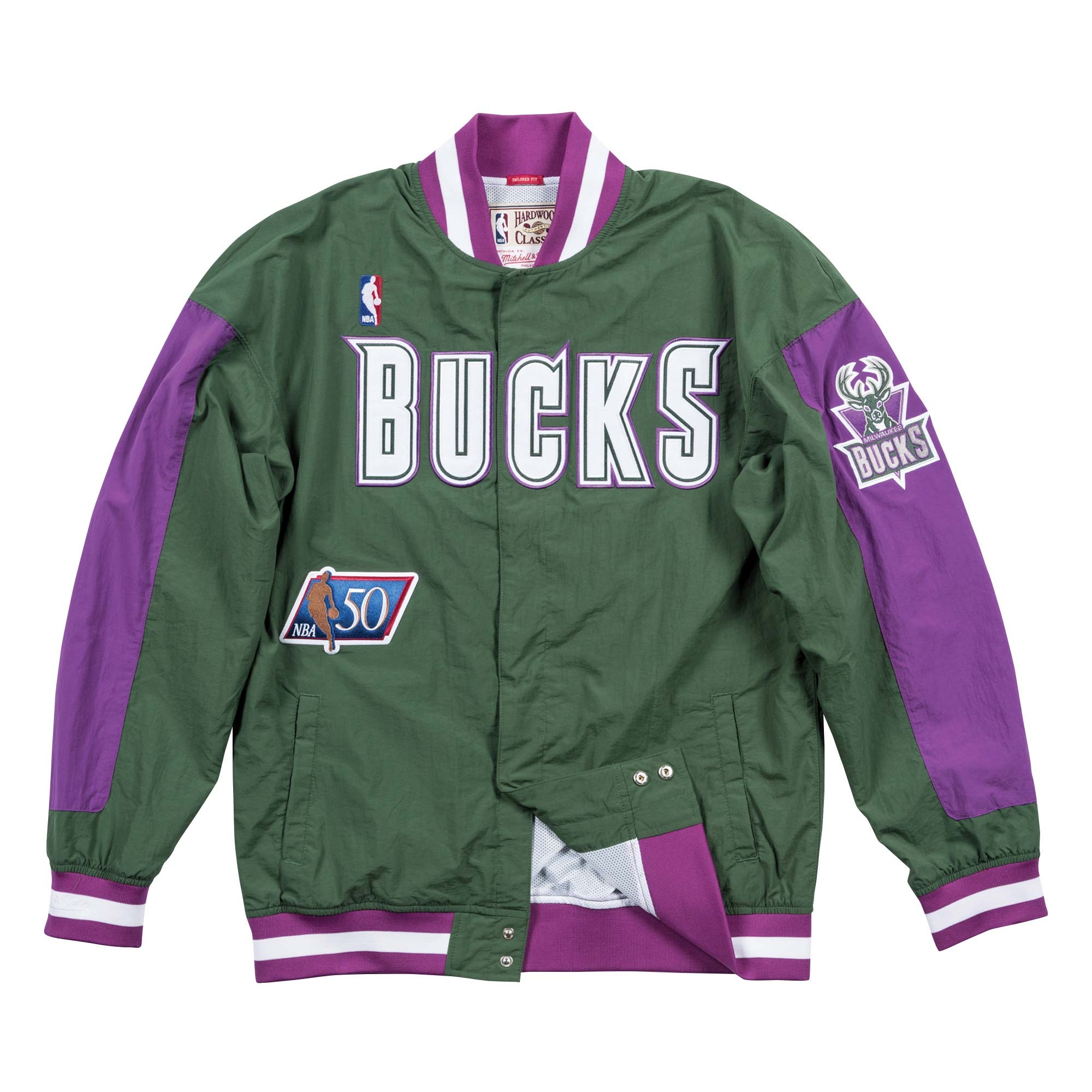 Milwaukee Bucks 1996-97 Authentic Warm Up Mitchell & Ness NBA Jacke