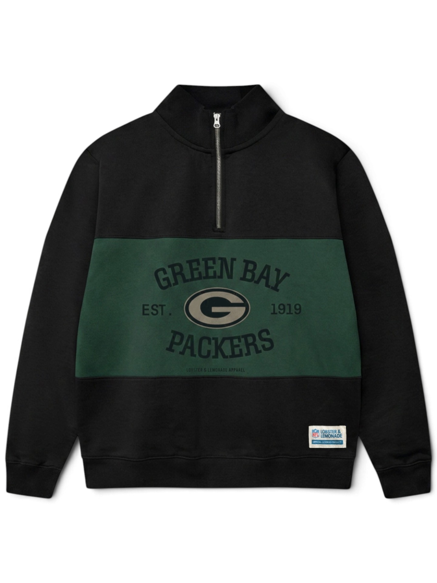 Green Bay Packers NFL Classics L&L '83 Half Zip