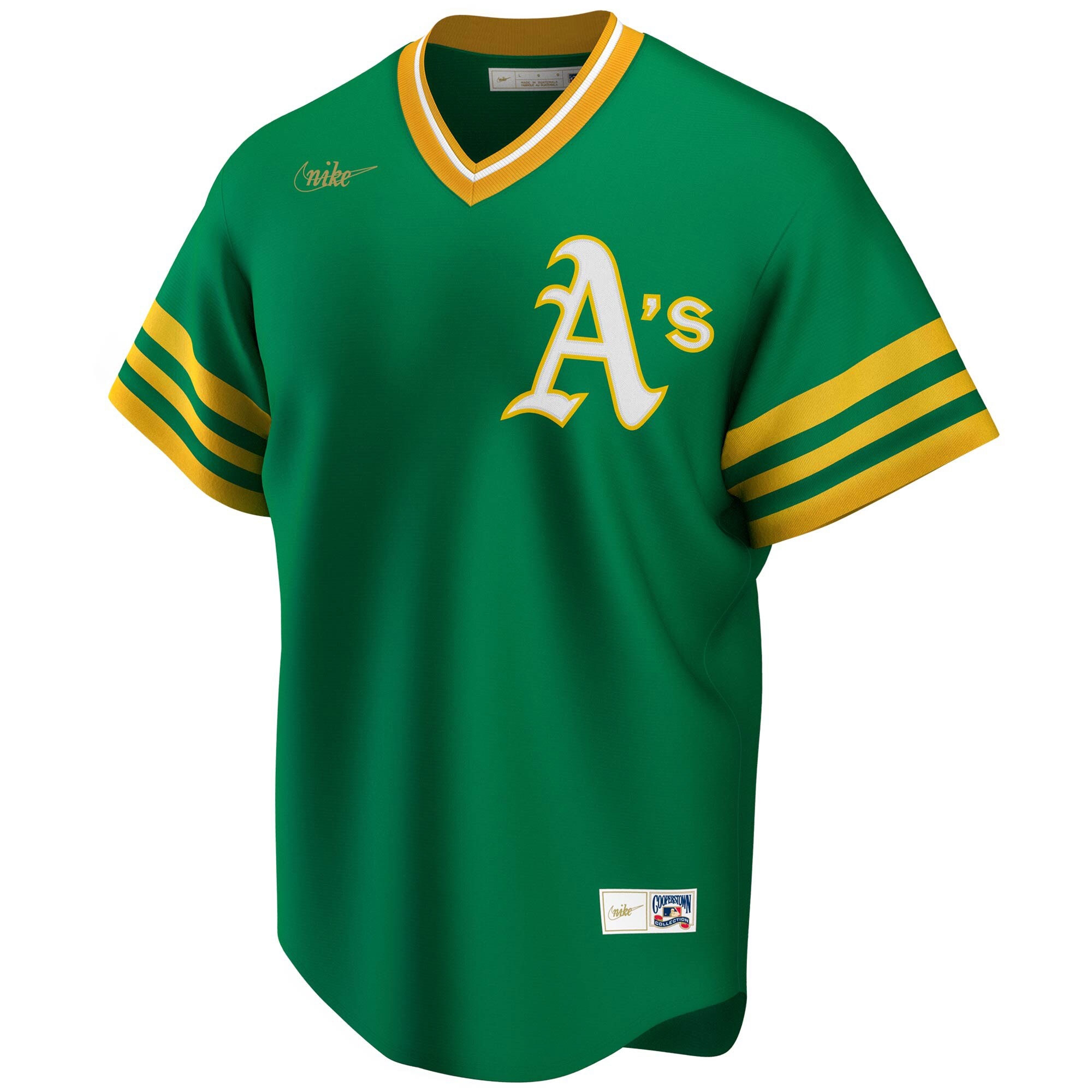 Oakland Athletics Cooperstown Collection Nike MLB Trikot Grün