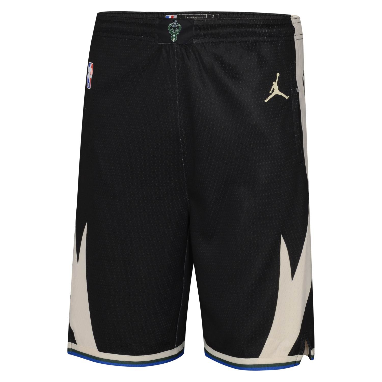 Milwaukee Bucks Jordan Swingman NBA Shorts Schwarz (YOUTH)