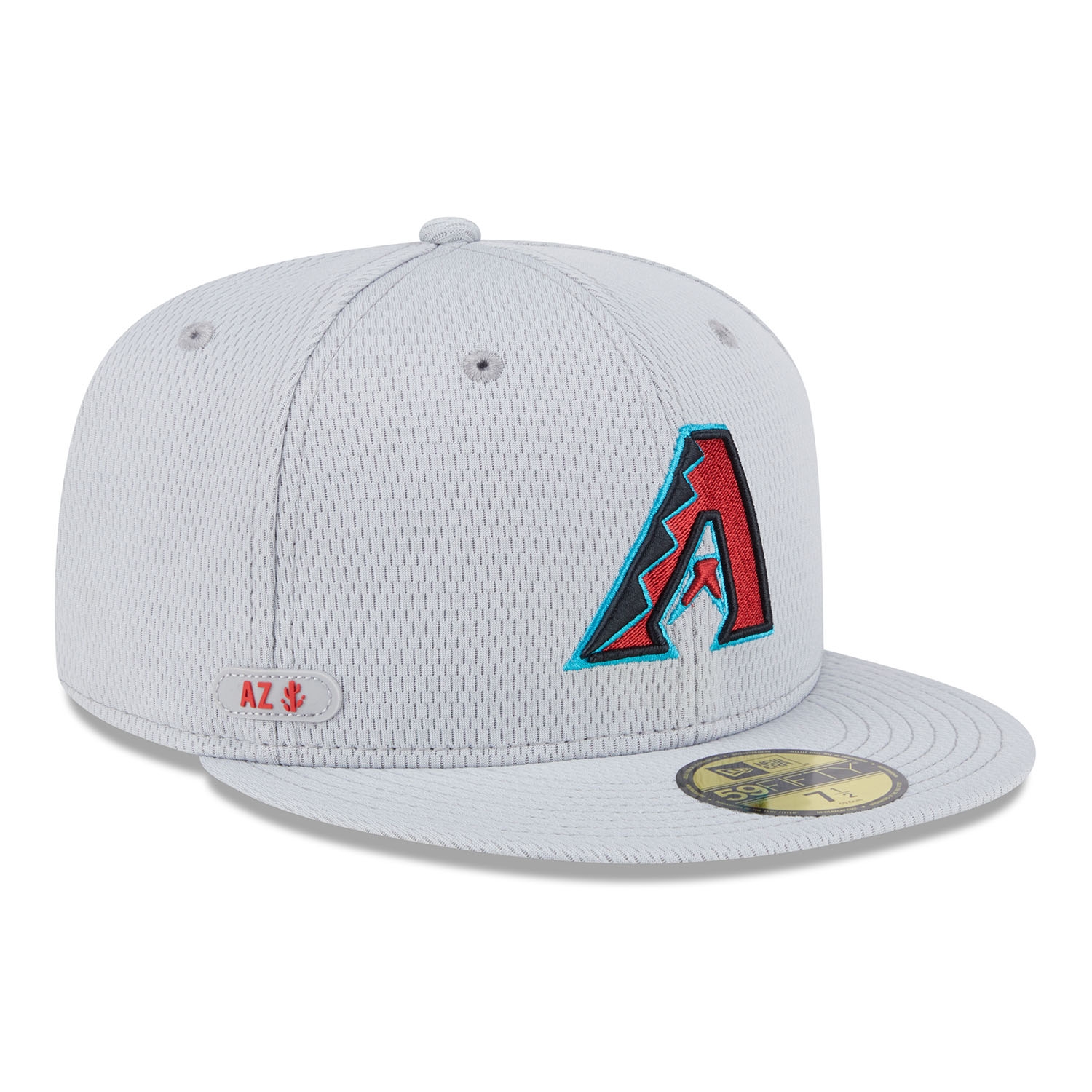 Arizona Diamondbacks 2025 MLB Authentic Clubhouse 59FIFTY Fitted Cap Grau