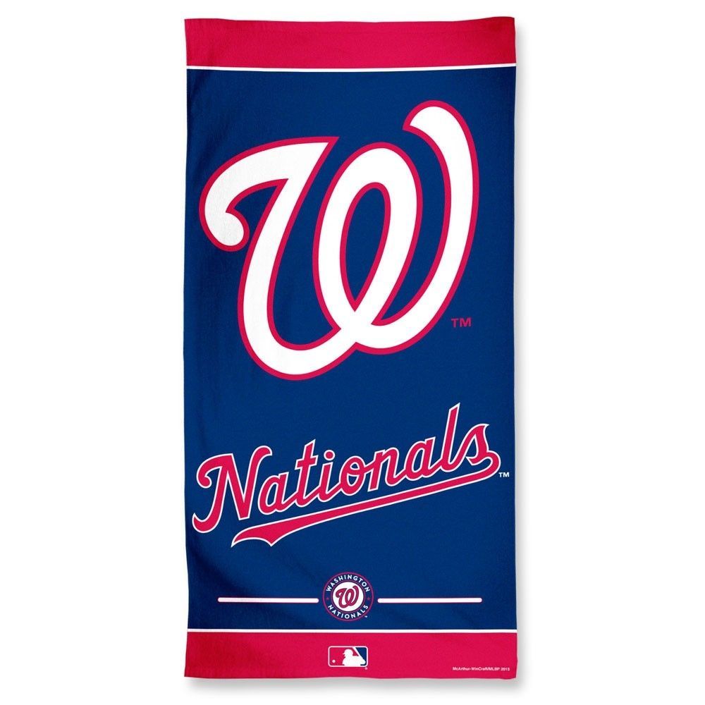Washington Nationals Baseball MLB Strandtuch