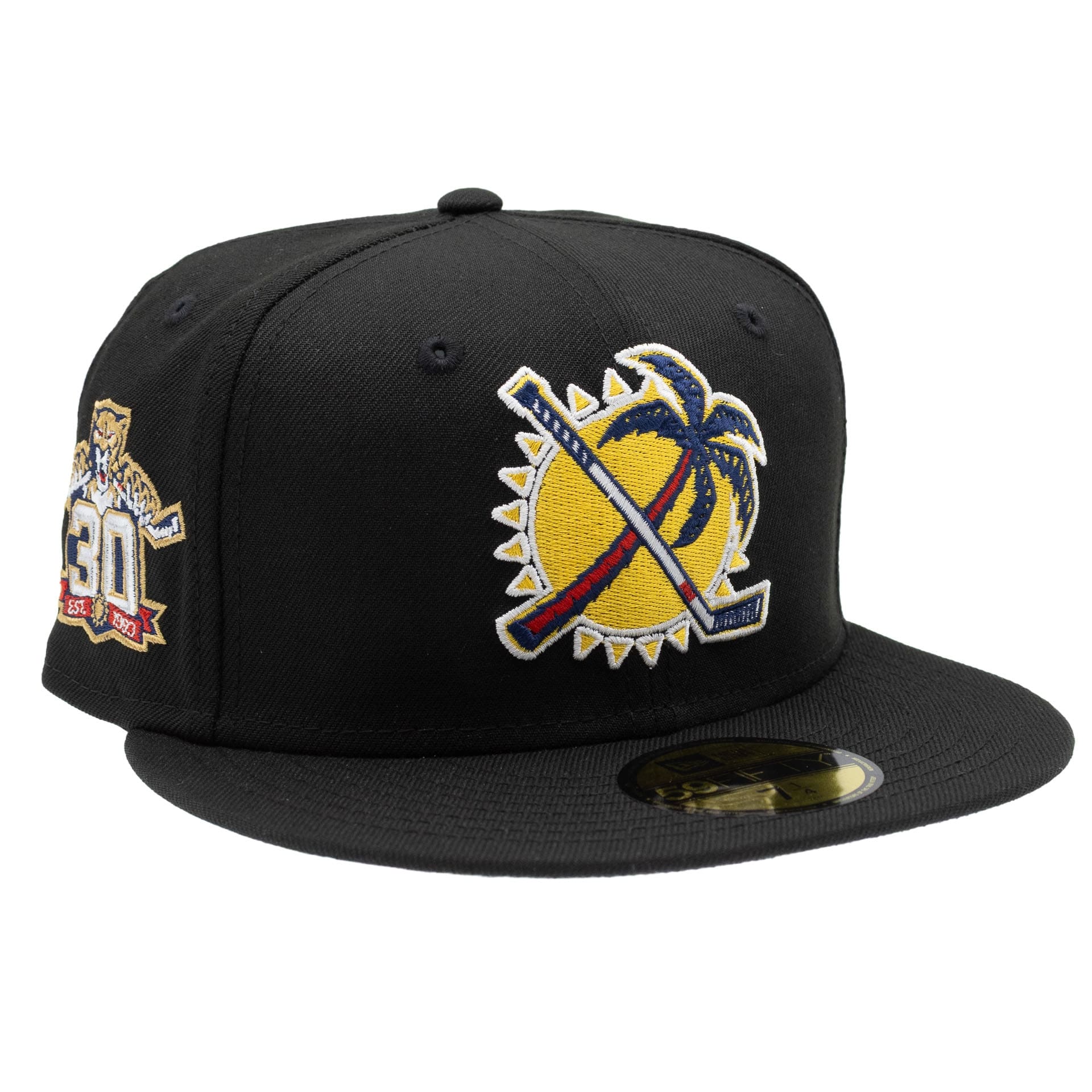 Florida Panthers 30th Anniversary 59FIFTY Fitted NHL Cap Schwarz