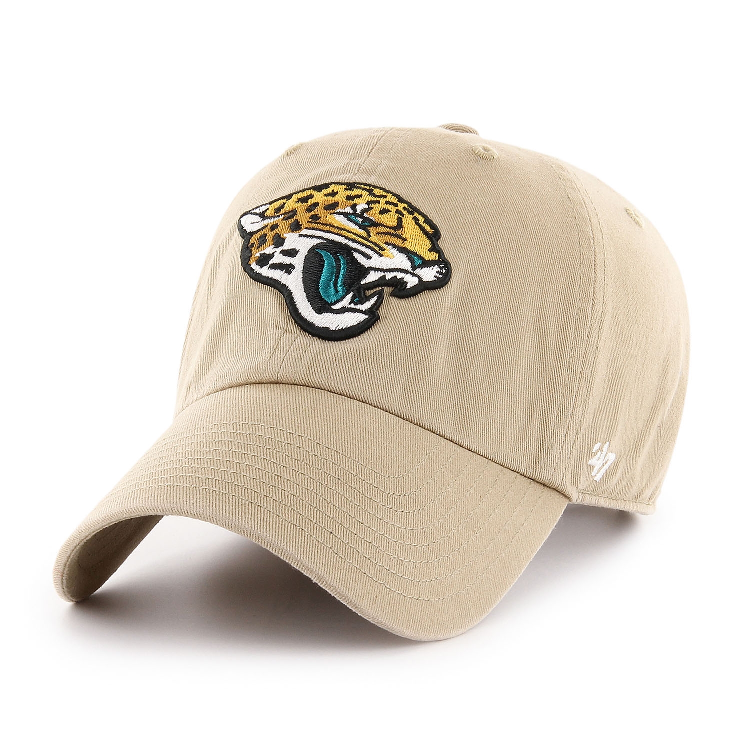 Jacksonville Jaguars '47 Clean Up Adjustable NHL Cap Khaki