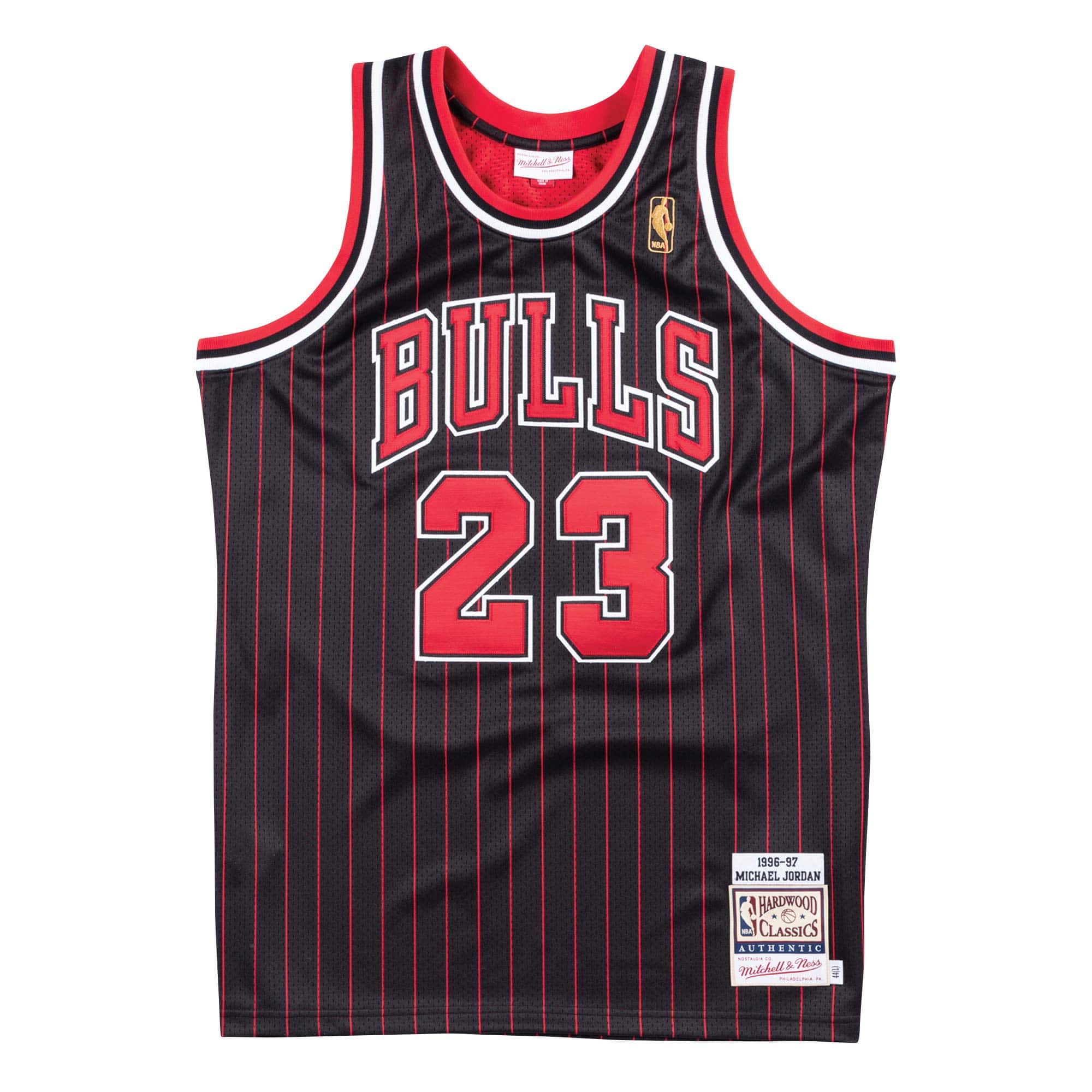 Michael Jordan #23 Chicago Bulls 1996-97 Authentic NBA Trikot Pinstripe