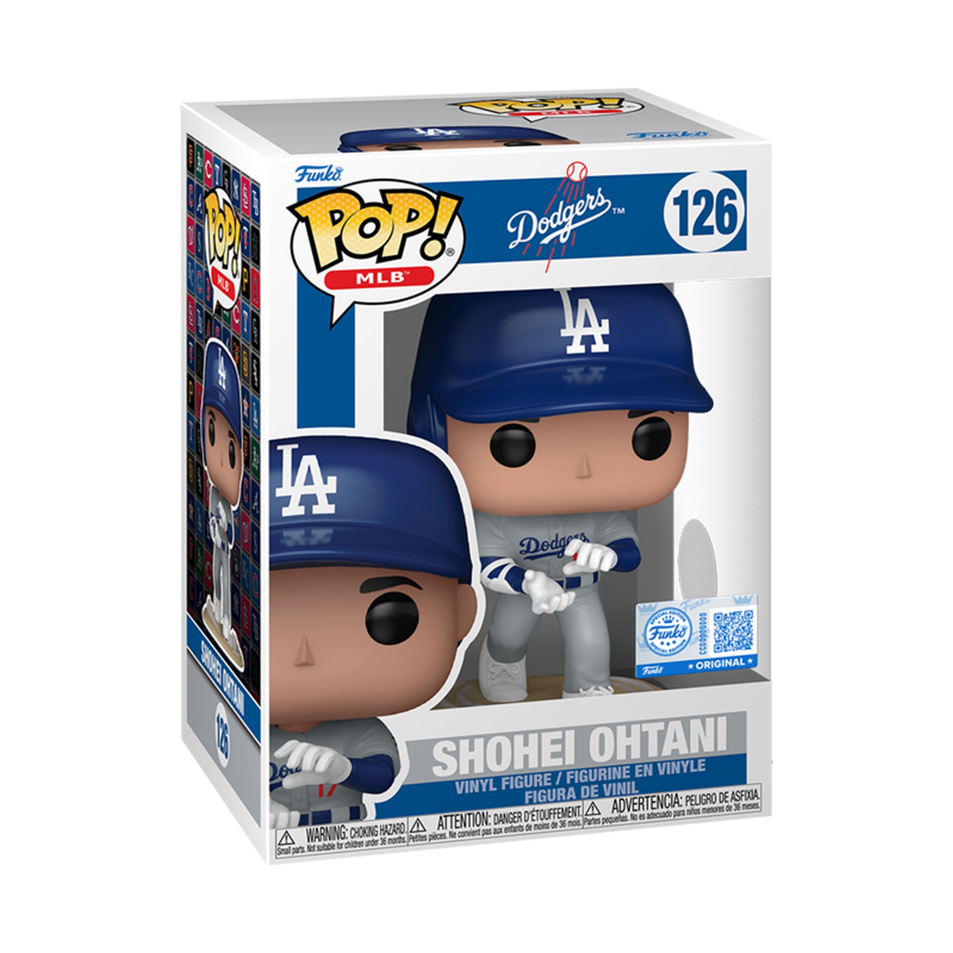 Funko POP! #126 Shohei Ohtani Los Angeles Dodgers Vinyl MLB Figur