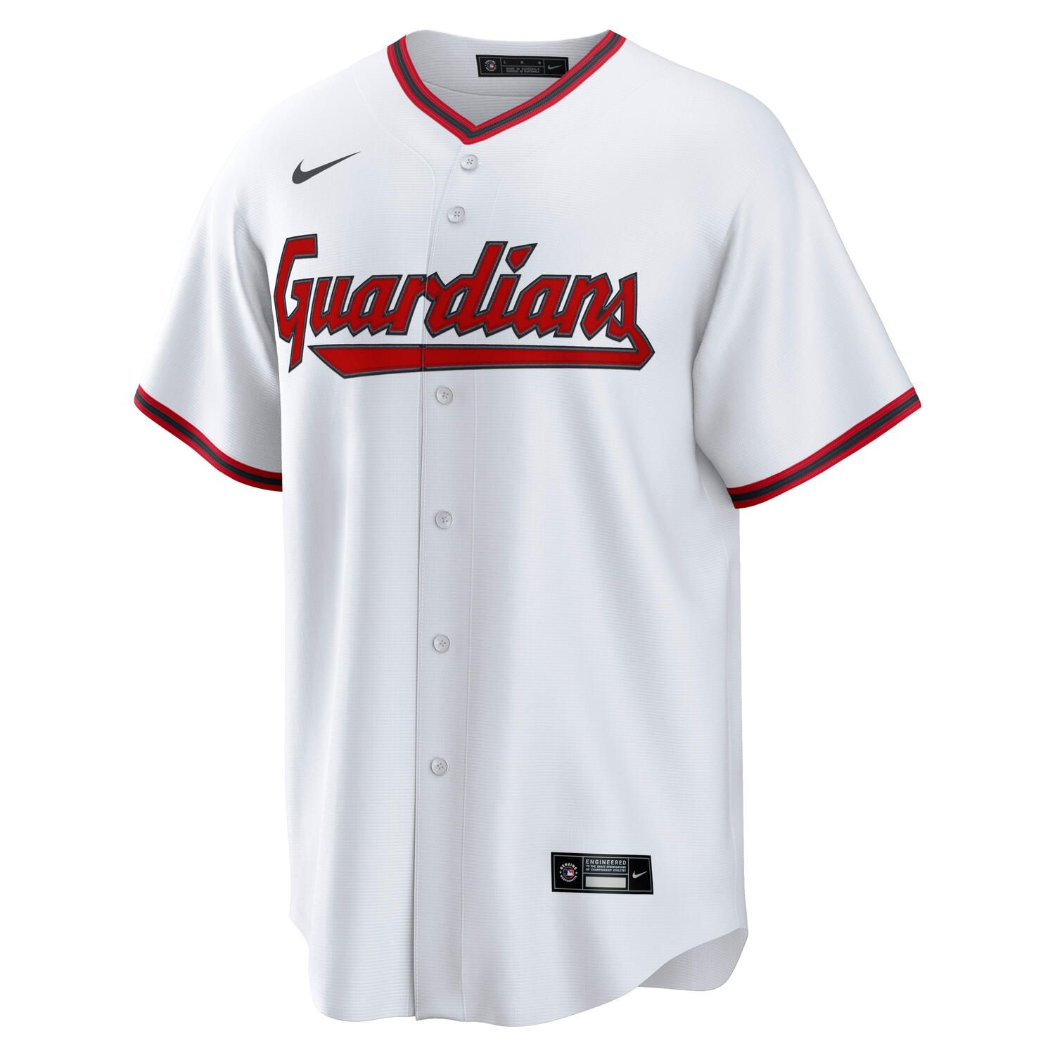Cleveland Guardians Nike Replica MLB Home Trikot Weiß
