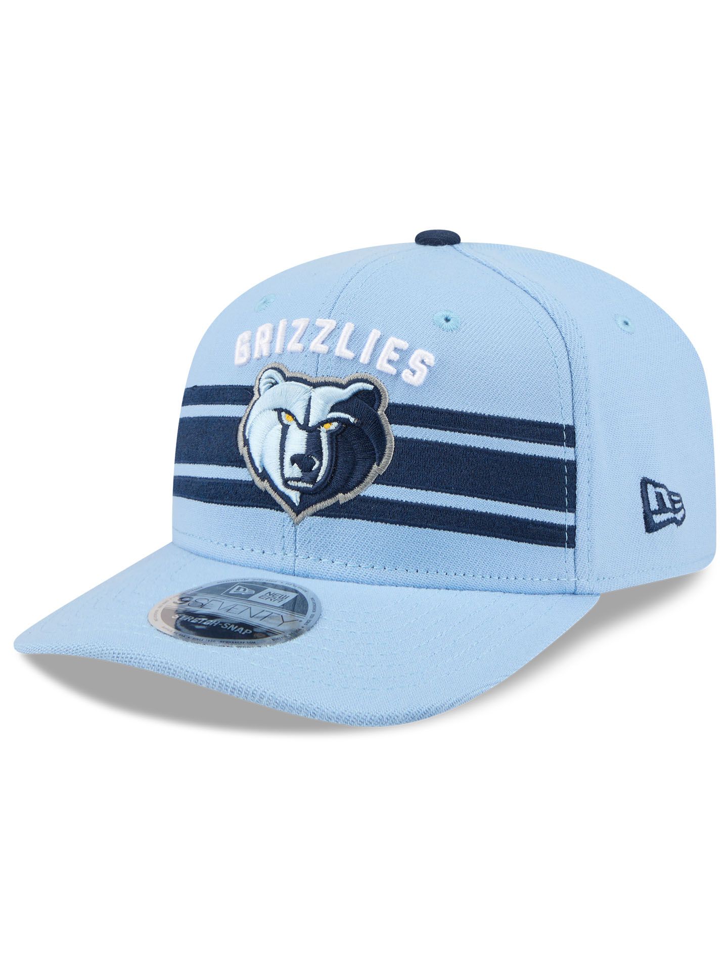 Memphis Grizzlies 2026 NBA Tip-Off 9SEVENTY Stretch-Snap Cap Blau
