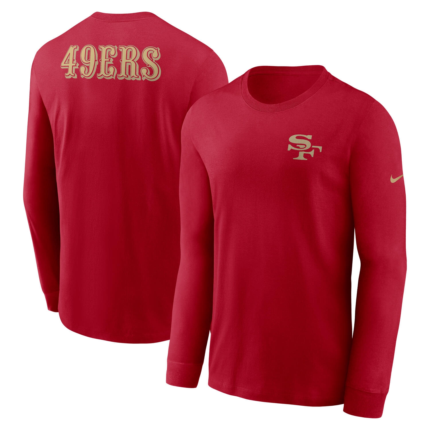 San Francisco 49ers 2025 Rivalries Essential NFL Long Sleeve T-Shirt Red