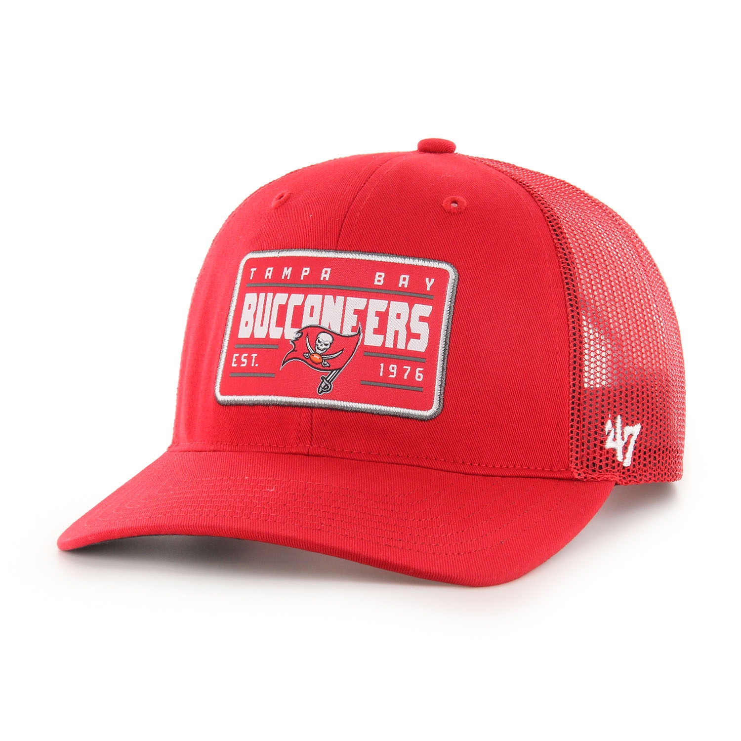 Tampa Bay Buccaneers Hardline '47 Trucker Snapback NFL Cap Red
