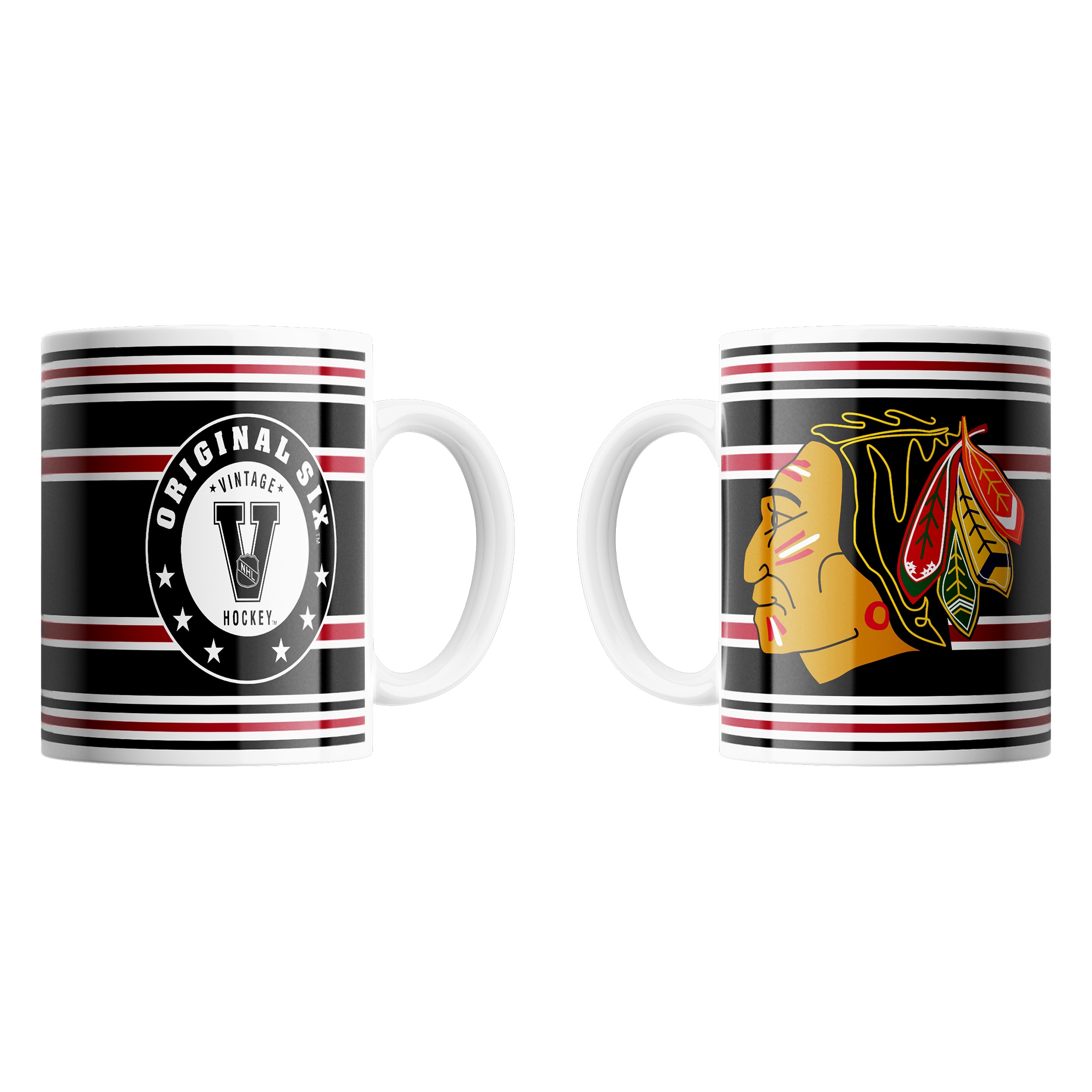 Chicago Blackhawks Original Six NHL Becher (440 ml)