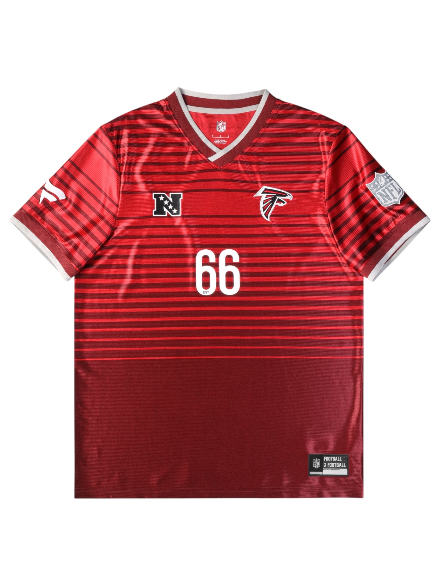 Atlanta Falcons 2026 Football x Football NFL Fan Trikot Rot