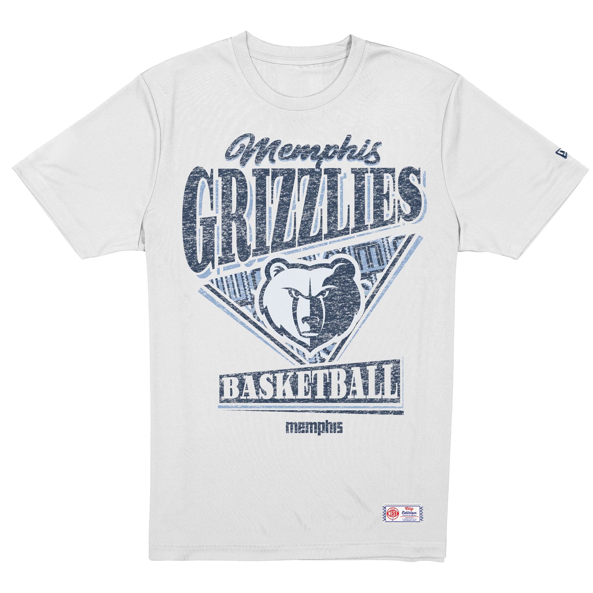 Memphis Grizzlies 2025-26 City Edition NBA T-Shirt Weiß