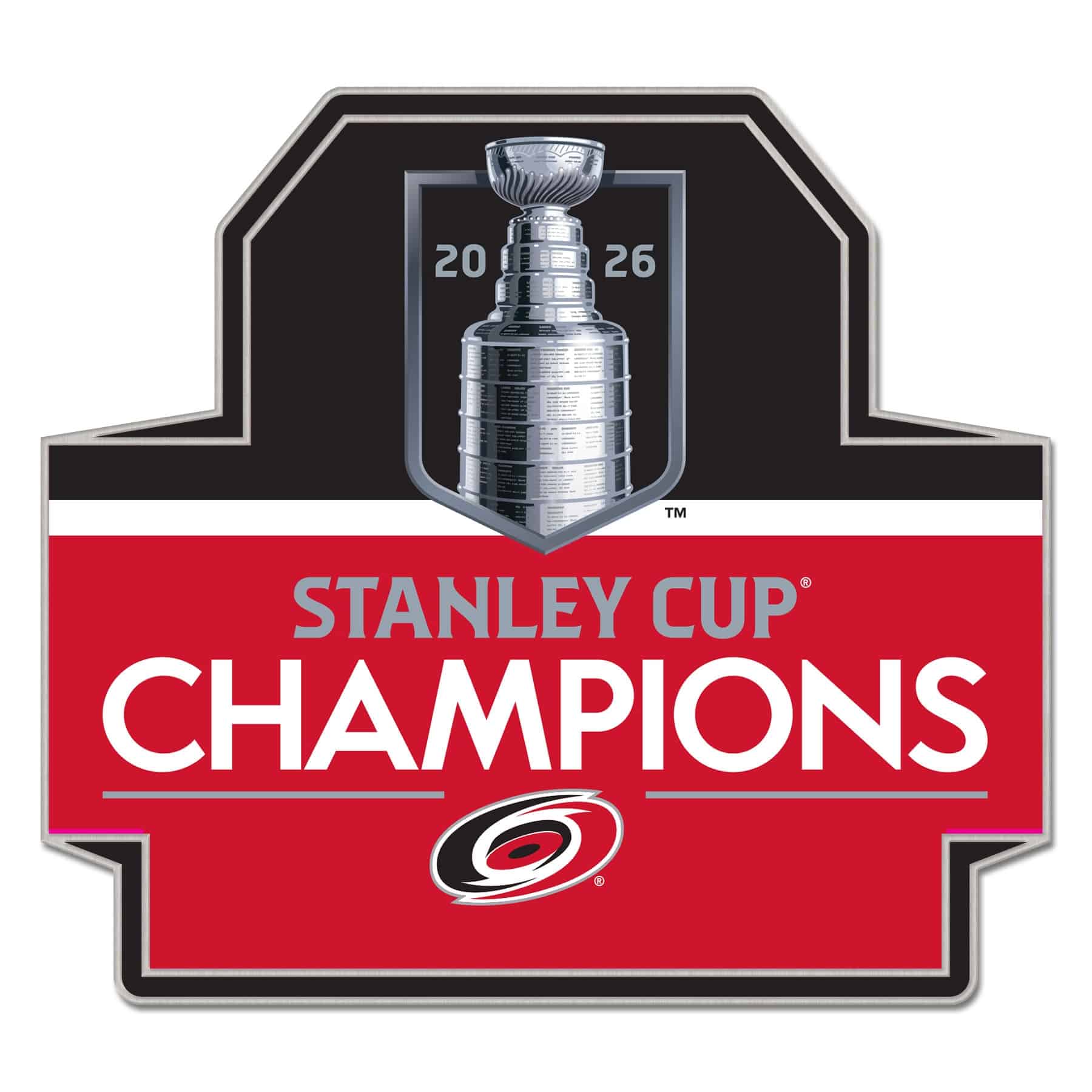 Carolina Hurricanes 2026 Stanley Cup Champions Pin Anstecknadel