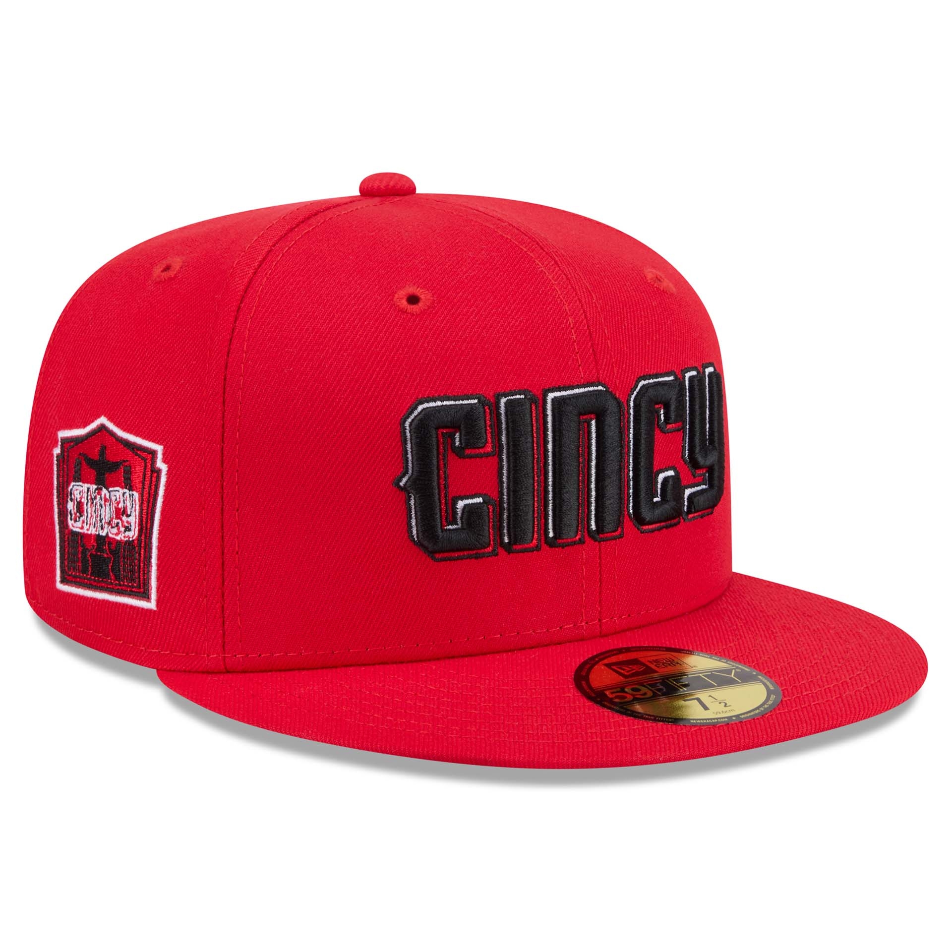 Cincinnati Reds MLB City Connect Fan Pack 59FIFTY Fitted Cap Rot