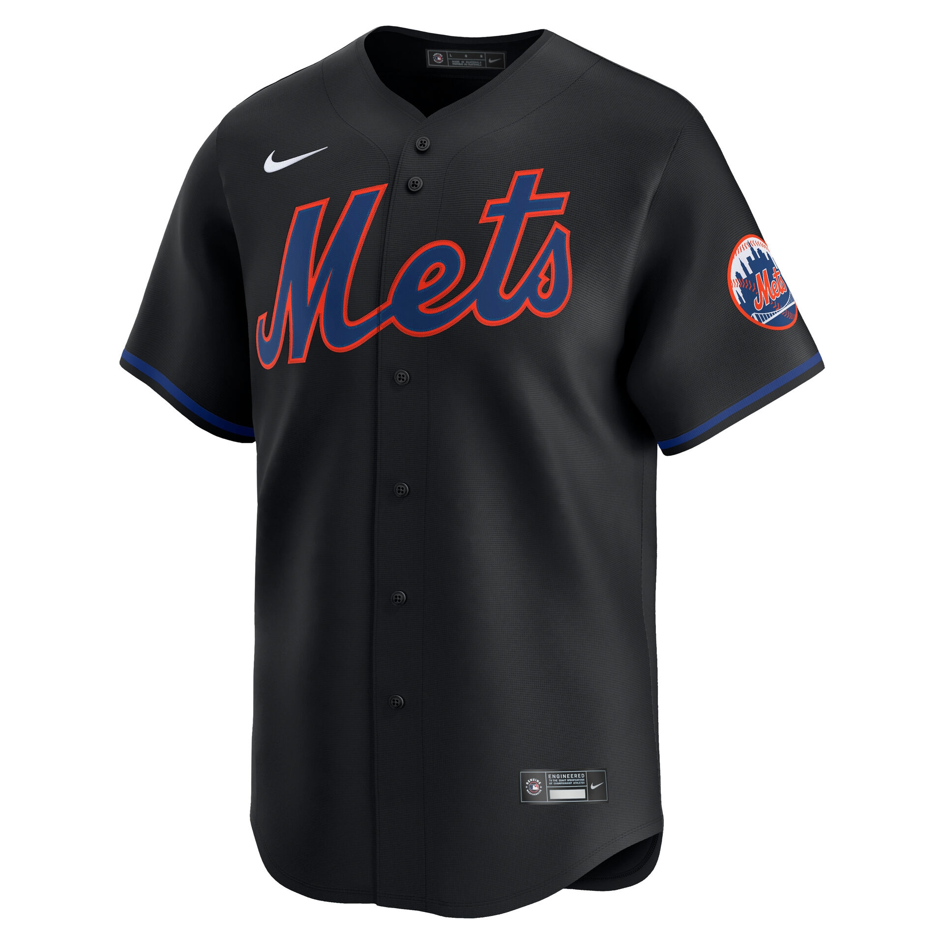 New York Mets Limited MLB Trikot Alternate Schwarz