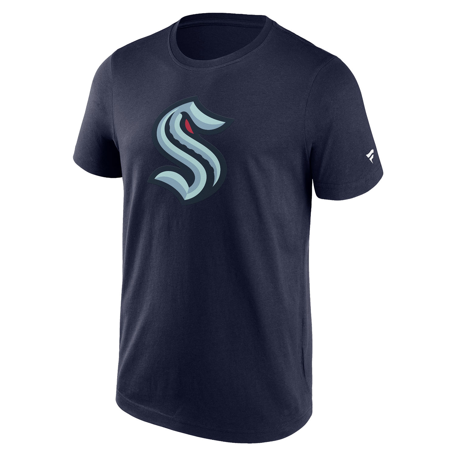 Seattle Kraken Primary Logo NHL T-Shirt Navy