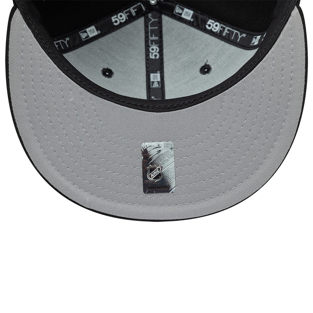Boston Bruins Basic Logo 59FIFTY Fitted NHL Cap Schwarz