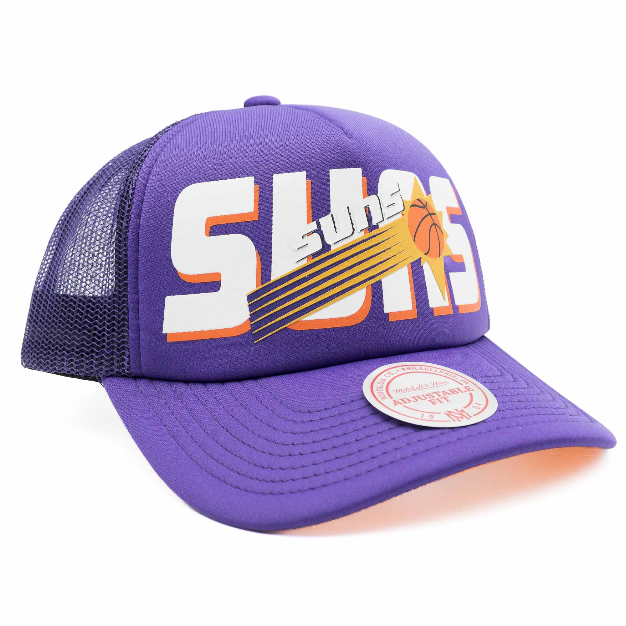Phoenix Suns NBA Billboard Mitchell & Ness Trucker Cap