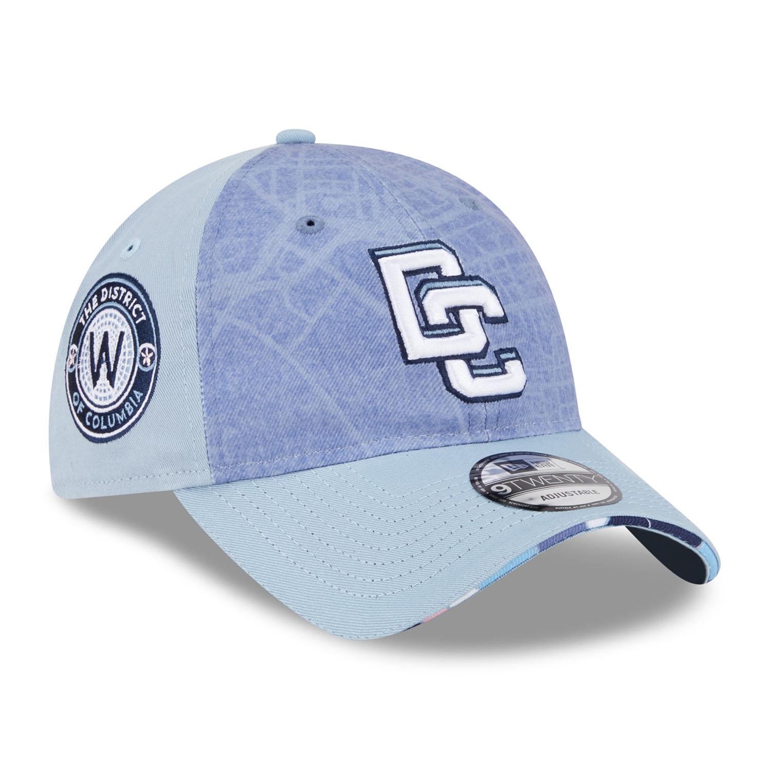 Washington Nationals FP573 MLB City Connect 9TWENTY Adjustable Cap Blau