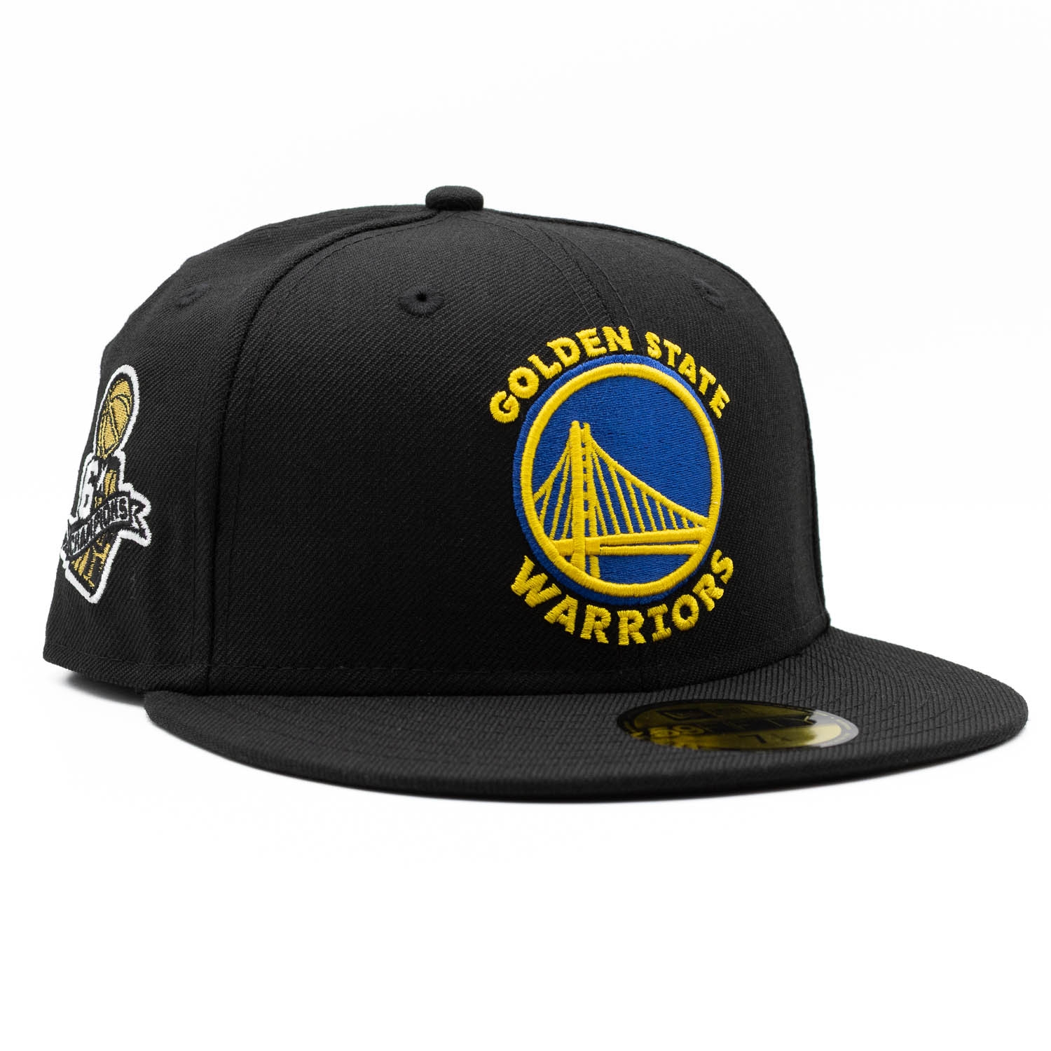 Golden State Warriors 6x Champions New Era 59FIFTY Fitted NBA Cap Blau