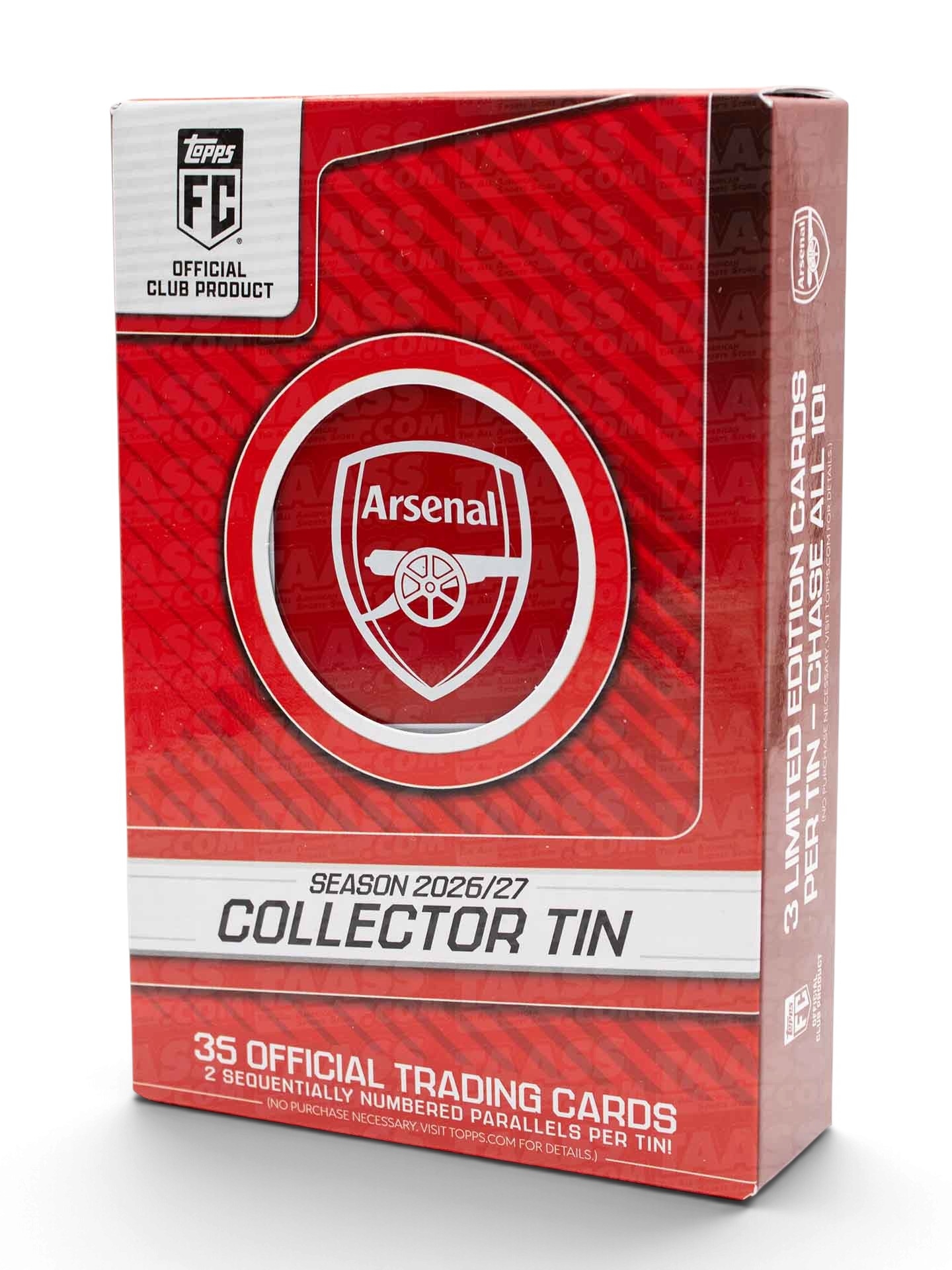 2026/27 Topps Arsenal London Collector Tin