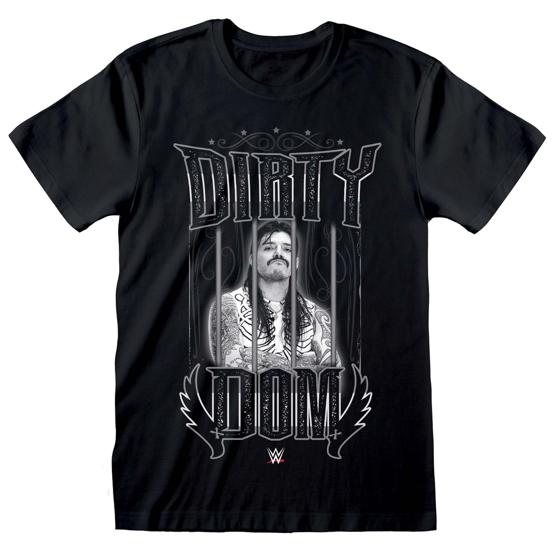 Dominik Mysterio Dirty Dom WWE T-Shirt Schwarz
