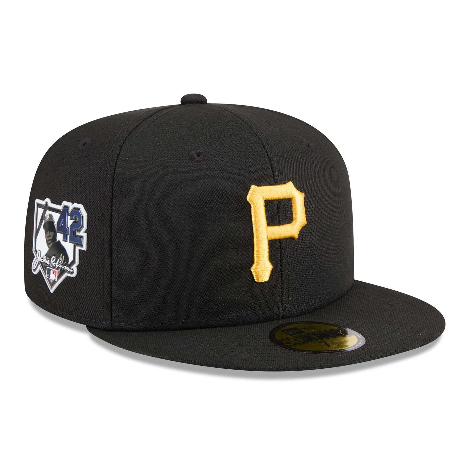 Pittsburgh Pirates 2026 Jackie Robinson Day 59FIFTY Fitted Cap Schwarz