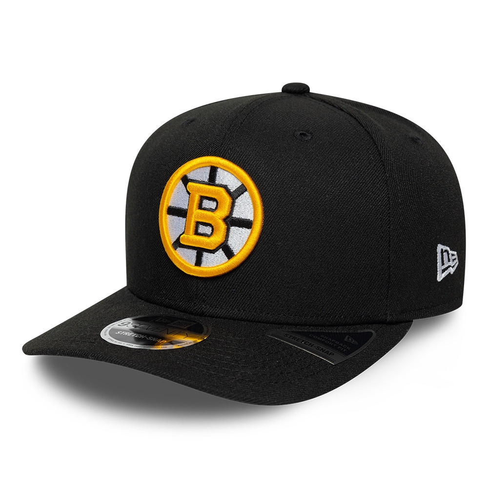 Boston Bruins 9SEVENTY Stretch-Snap NHL Cap Schwarz