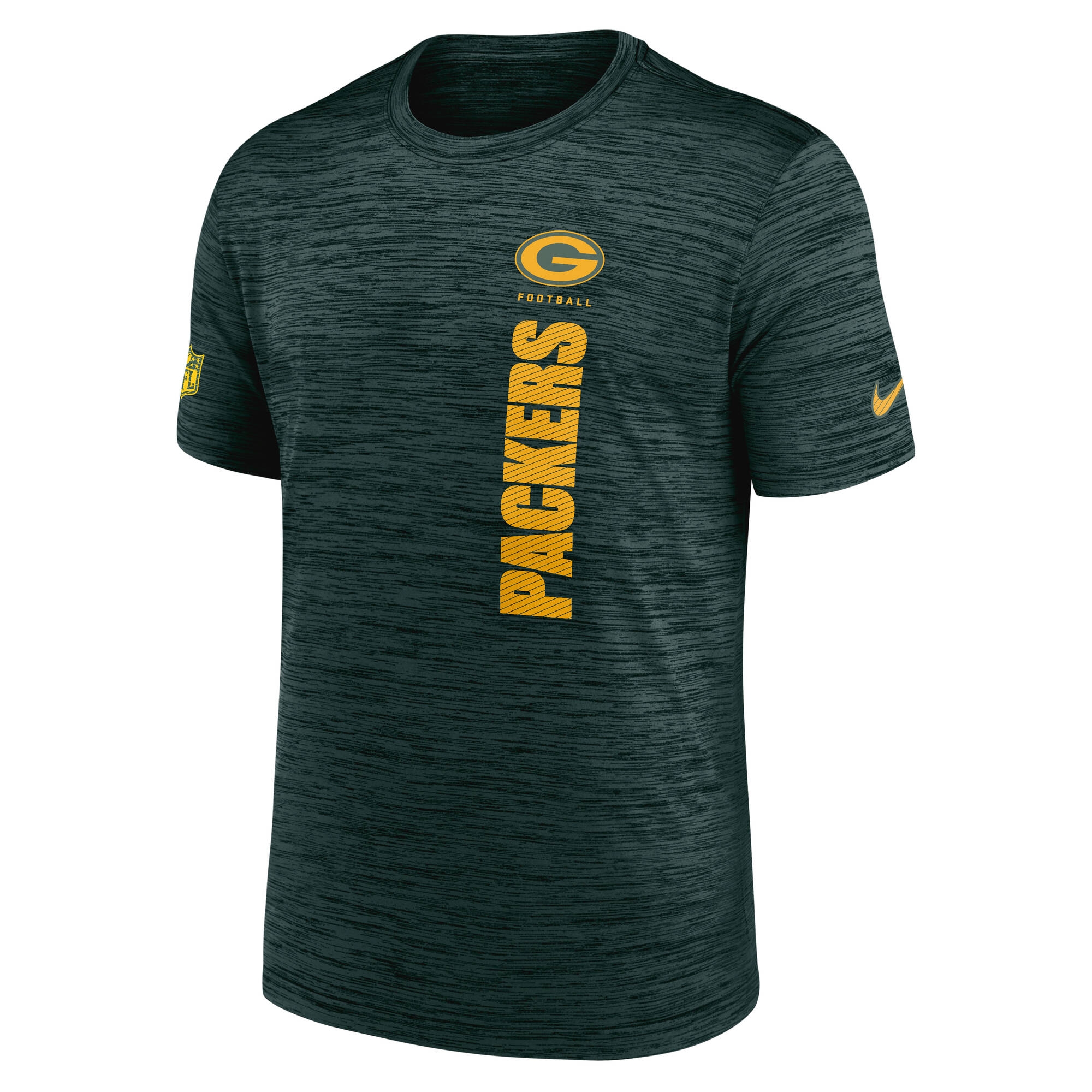 Green Bay Packers 2024 NFL Sideline Nike Velocity Performance T-Shirt Green