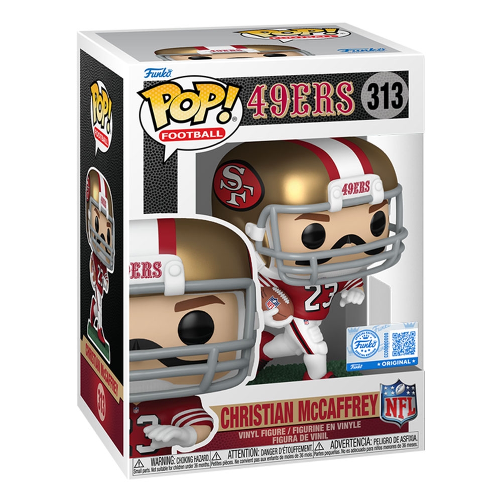 Funko POP! #313 Christian McCaffrey San Francisco 49ers Vinyl NFL Figur