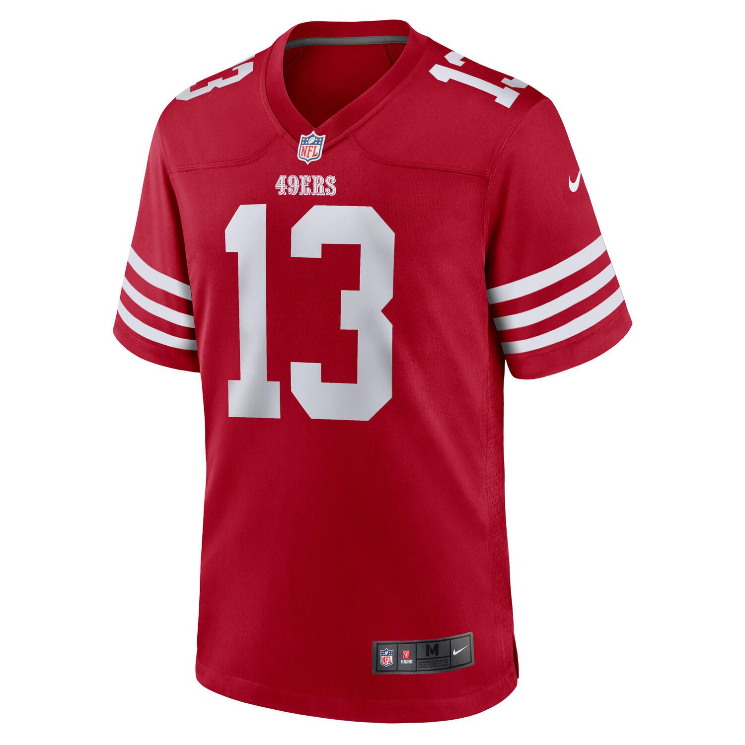 リーボック製　NFLサンフランシスコ49ersリバーシブルユニフォーム[セール] Nike Brock Purdy #13 San Francisco 49ers Game NFL Jersey Red