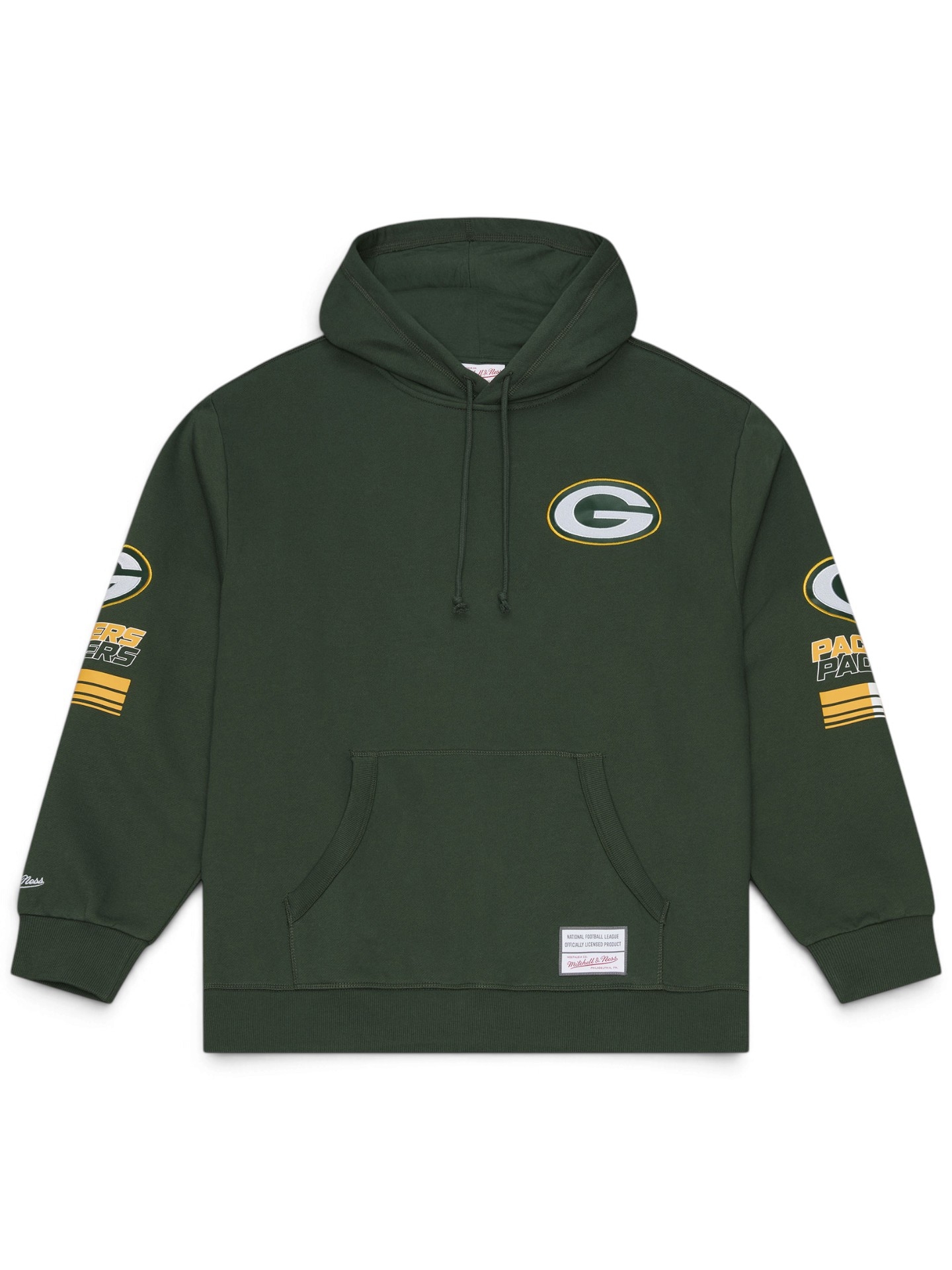 Green Bay Packers Triple Check NFL Hoodie Grün