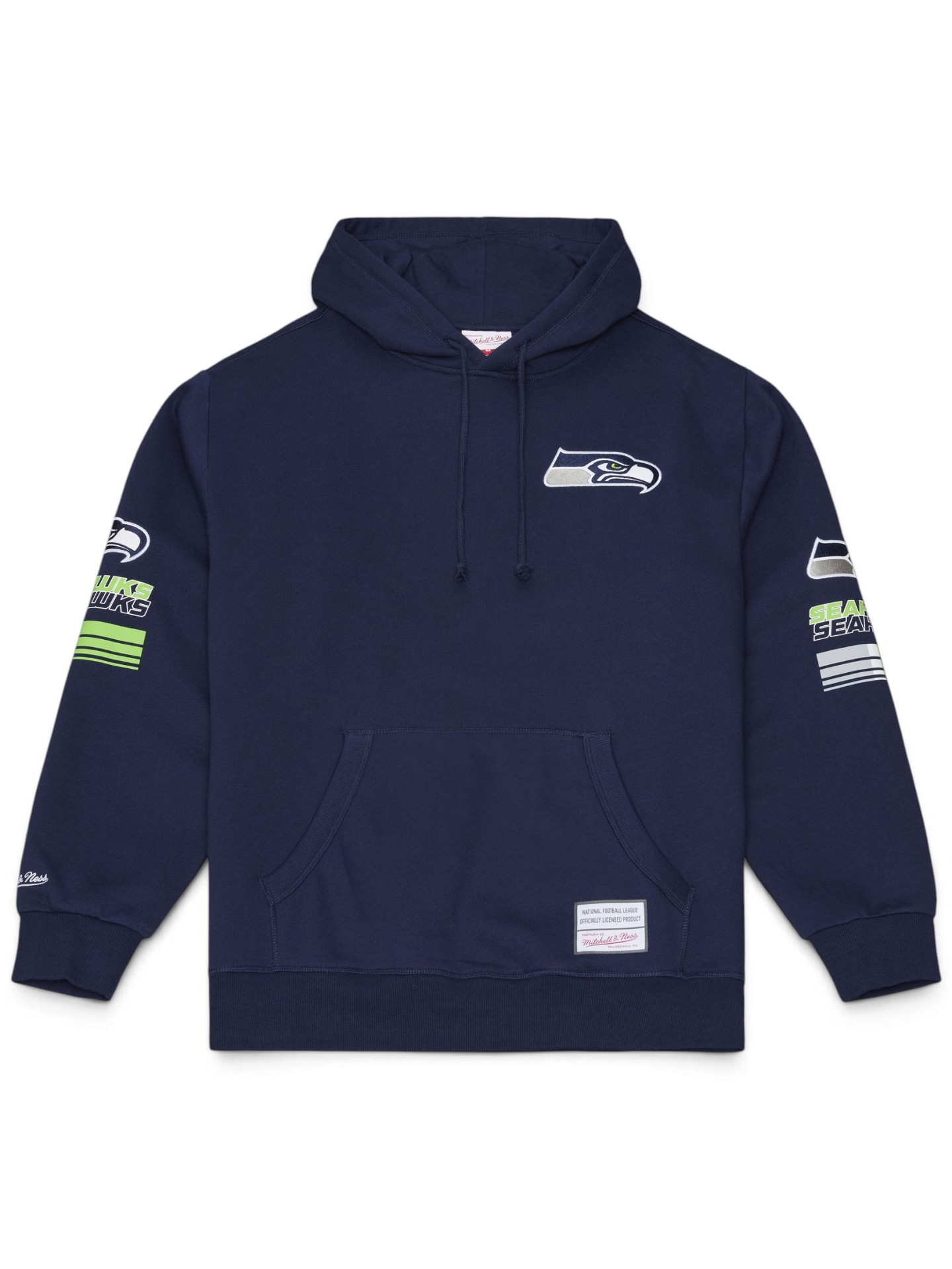 Seattle Seahawks Triple Check NFL Hoodie Navy