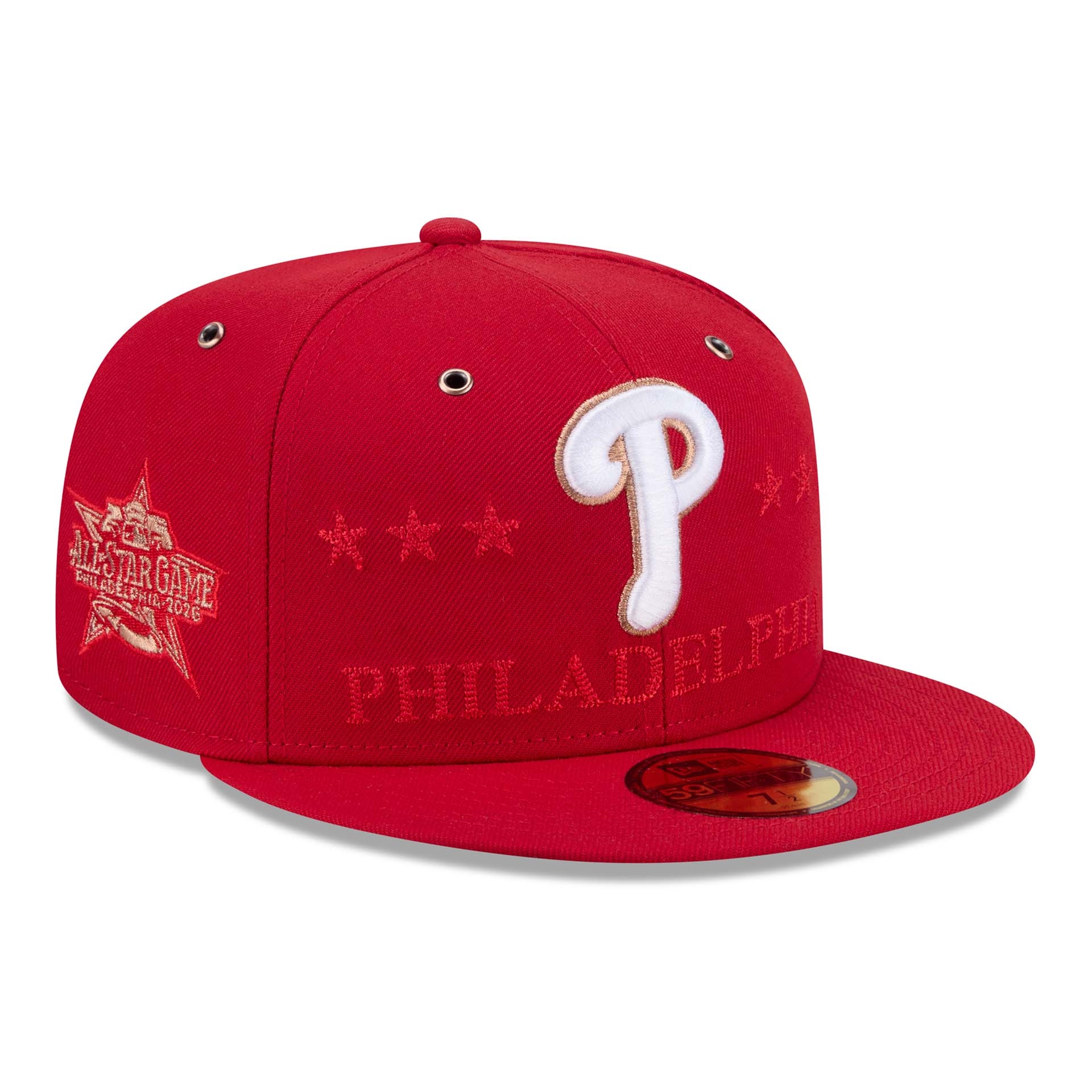 Philadelphia Phillies 2026 MLB All-Star Game 59FIFTY Fitted Cap Rot