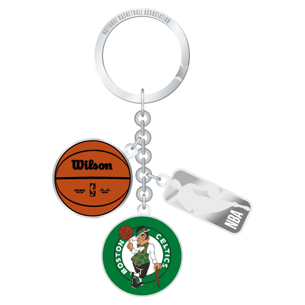 Boston Celtics NBA Charm Key Ring