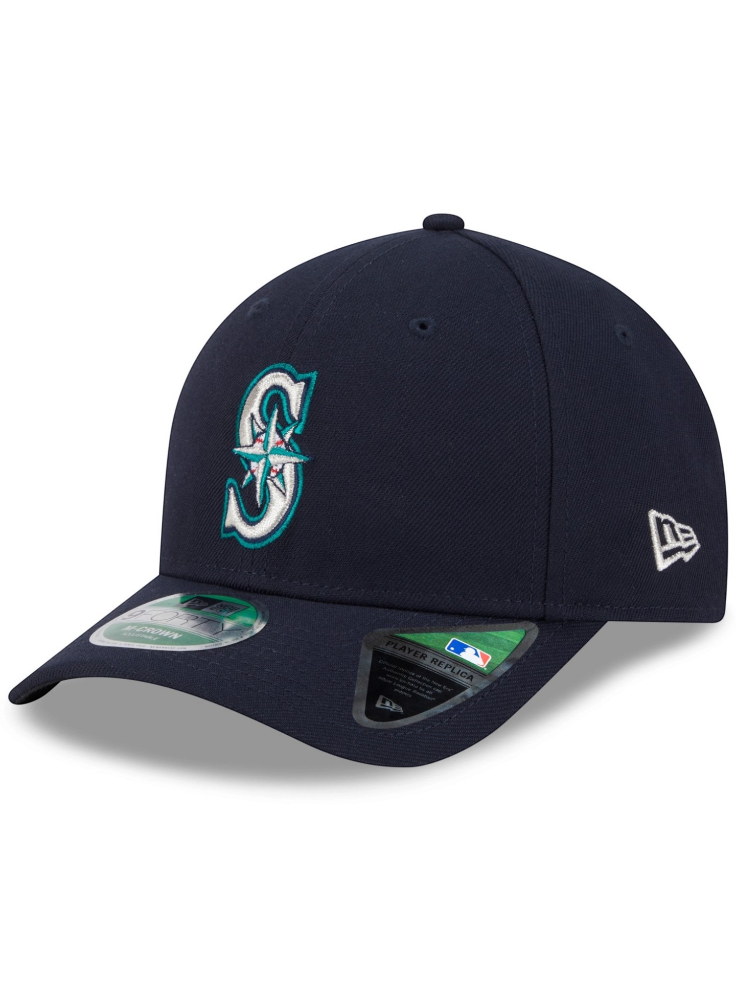 Seattle Mariners MLB Player Replica 9FORTY M-Crown Snapback Cap Game Navy