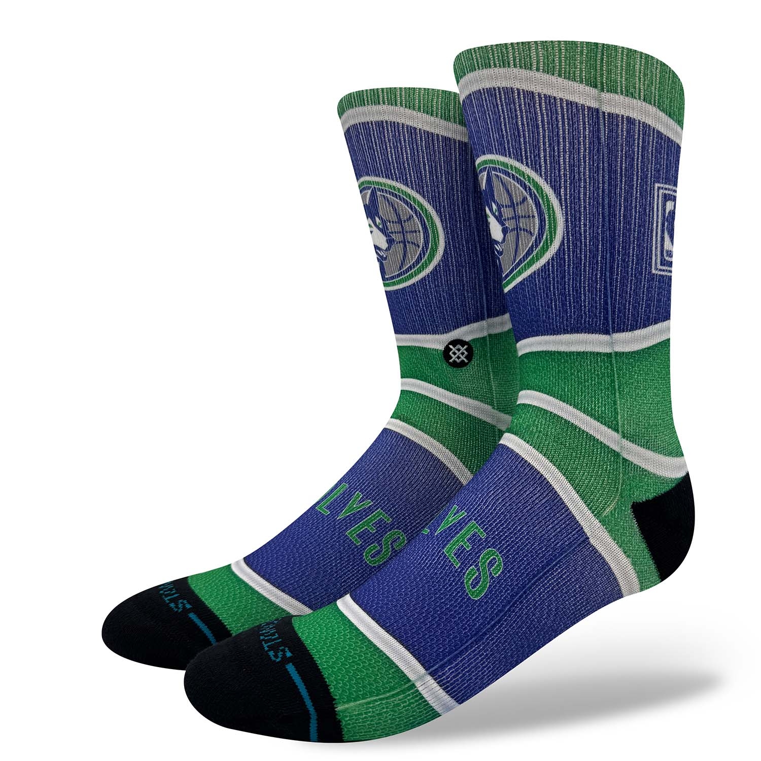 Minnesota Timberwolves Classic Mini Ball Stance Crew Socken