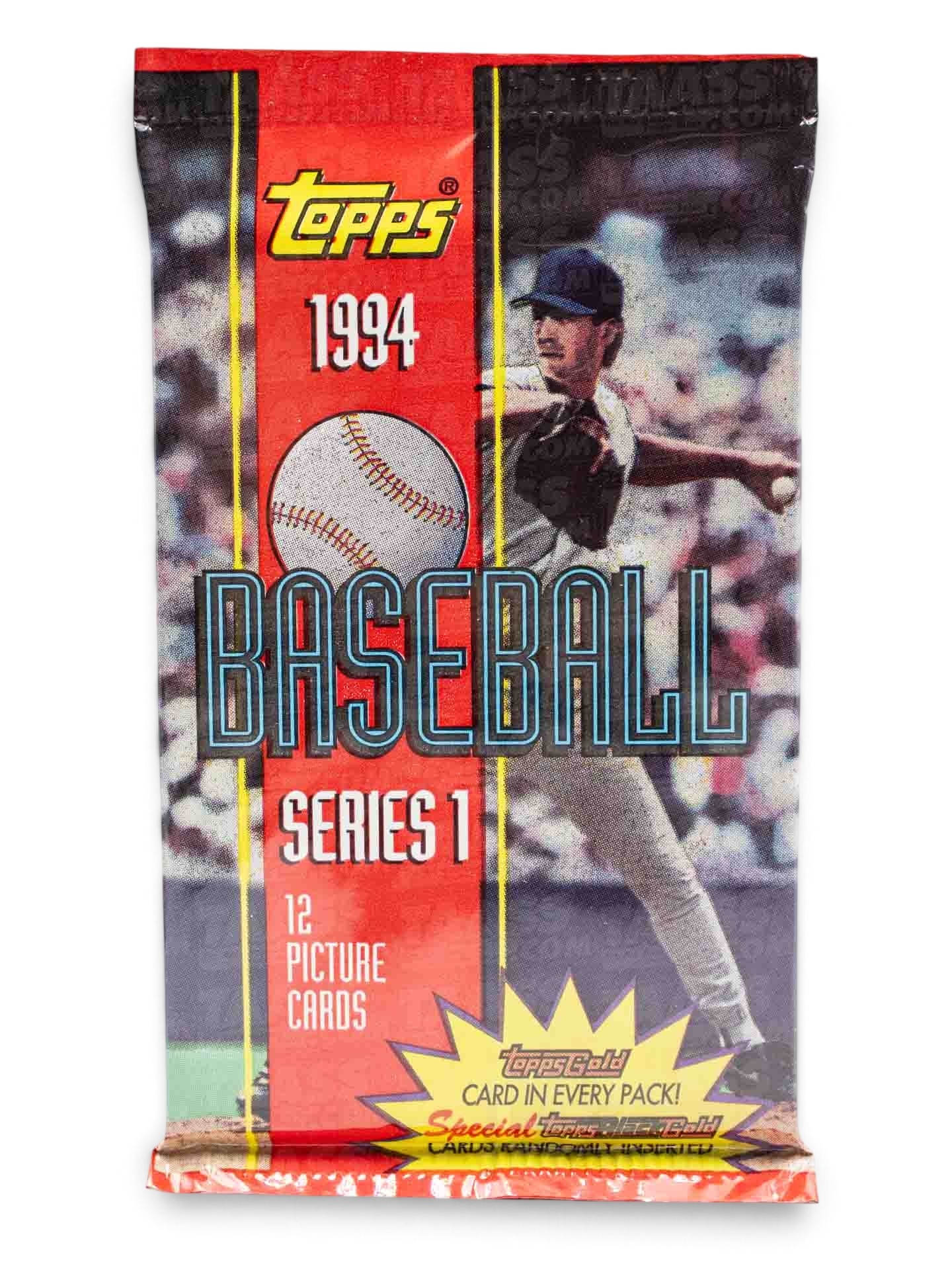 1994 Topps Series 1 Baseball Hobby Vintage MLB Pack