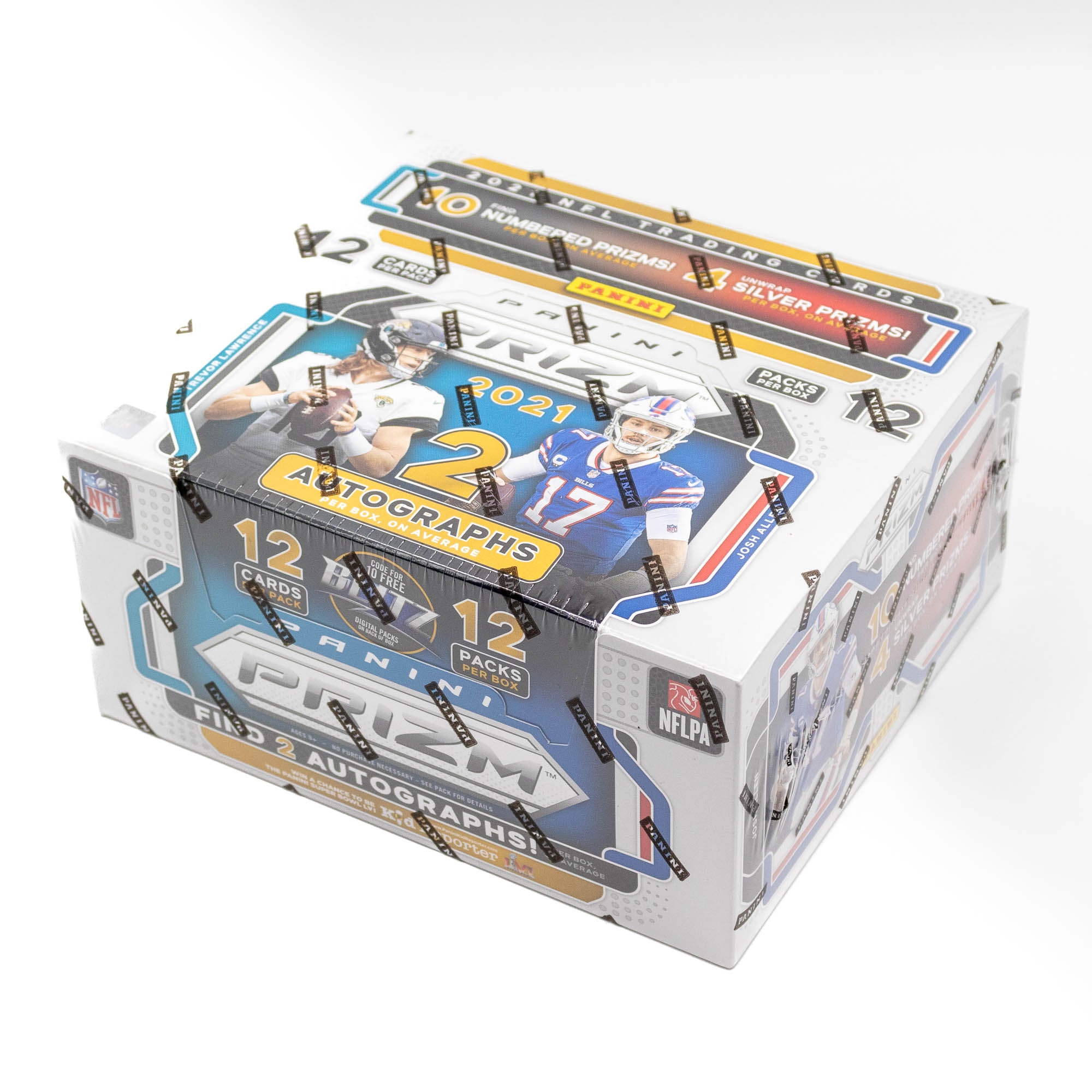 2021 Panini Prizm Football Hobby Box NFL
