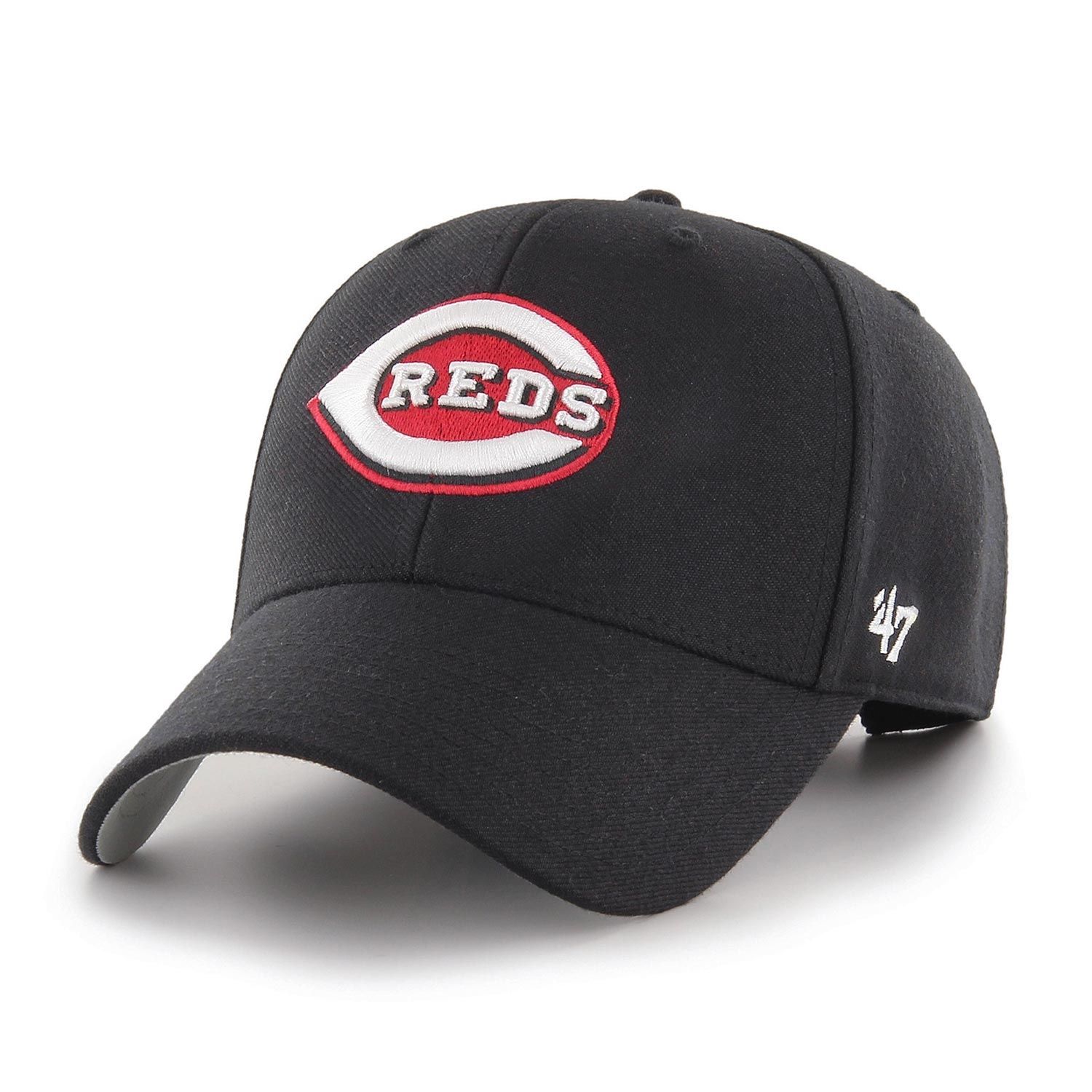 Cincinnati Reds '47 MVP Adjustable MLB Cap Schwarz